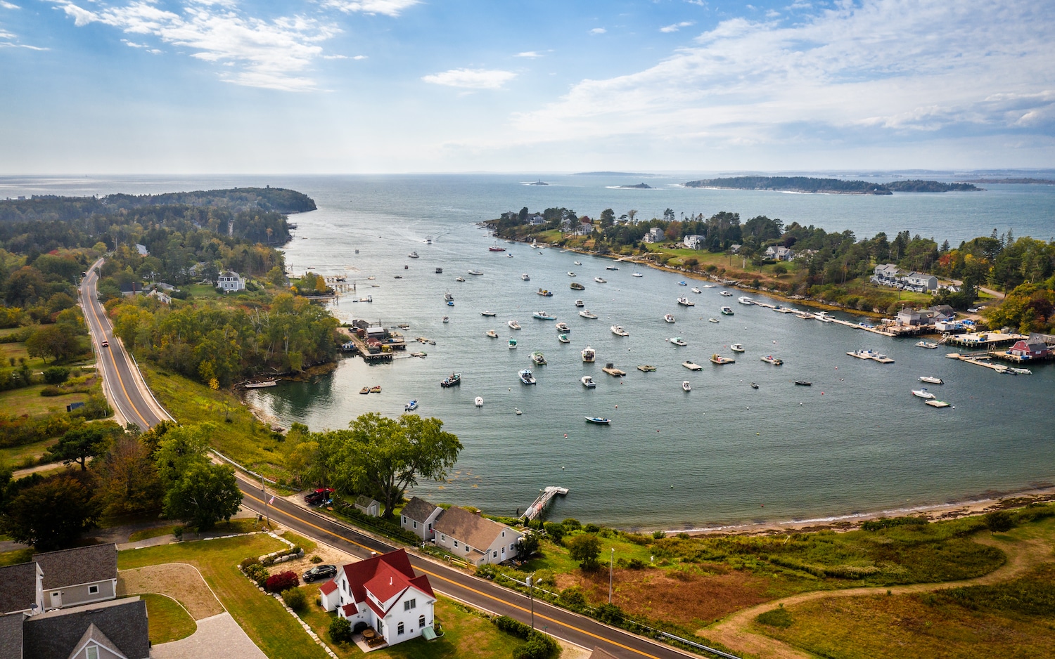 Maine Coastline Drive