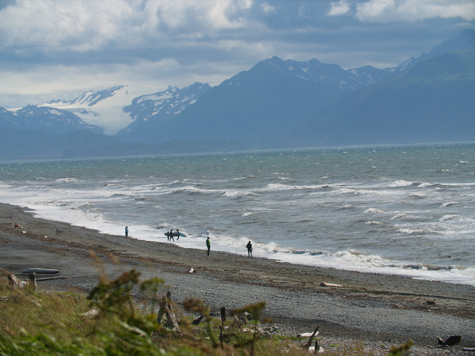 Seward Highway Alaska coastline