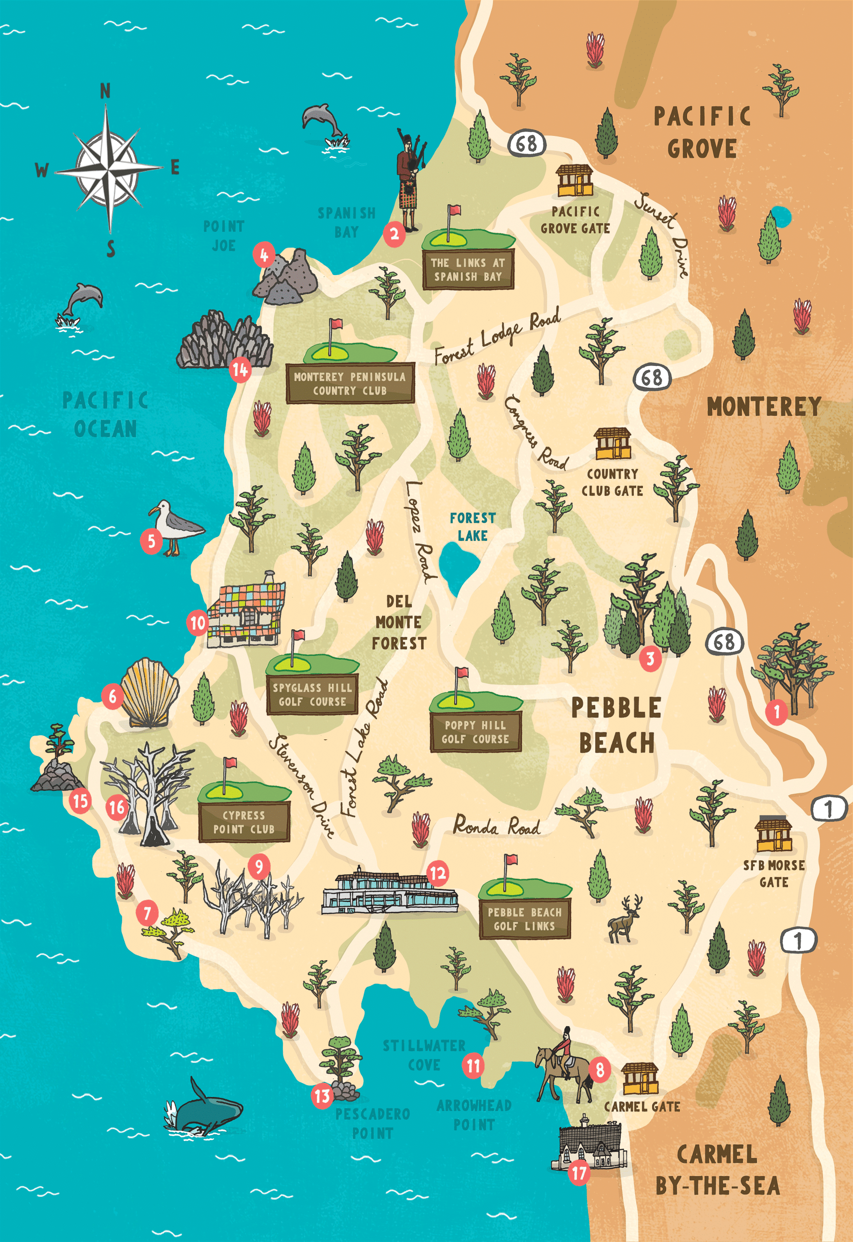17-mile drive monterey
