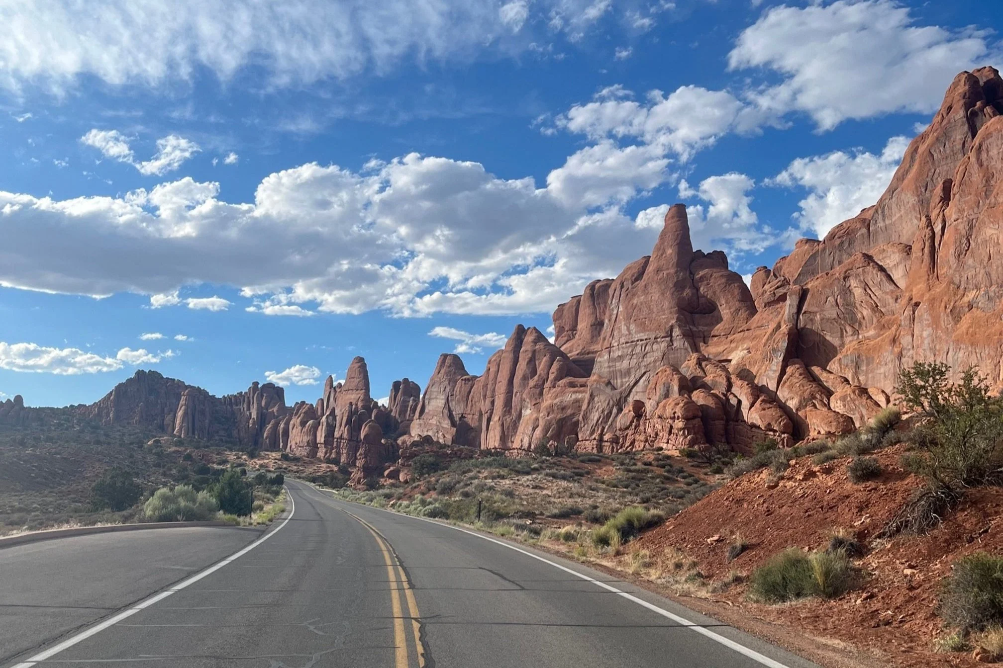 arches national park scenic drive