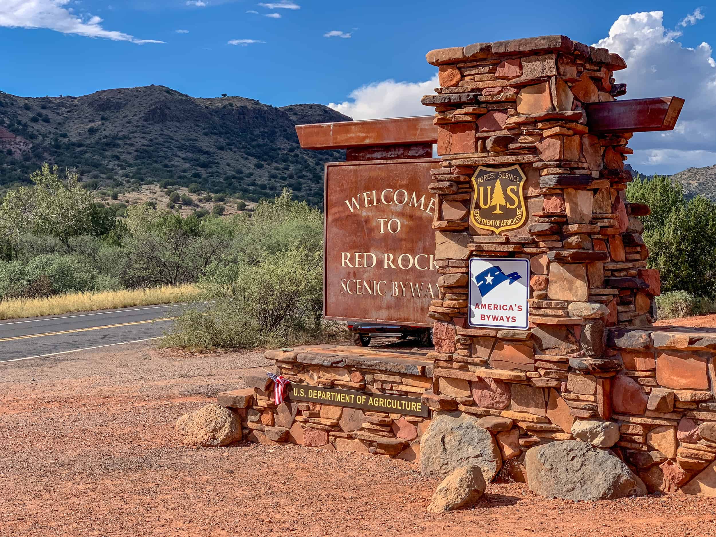 red rock scenic byway sedona