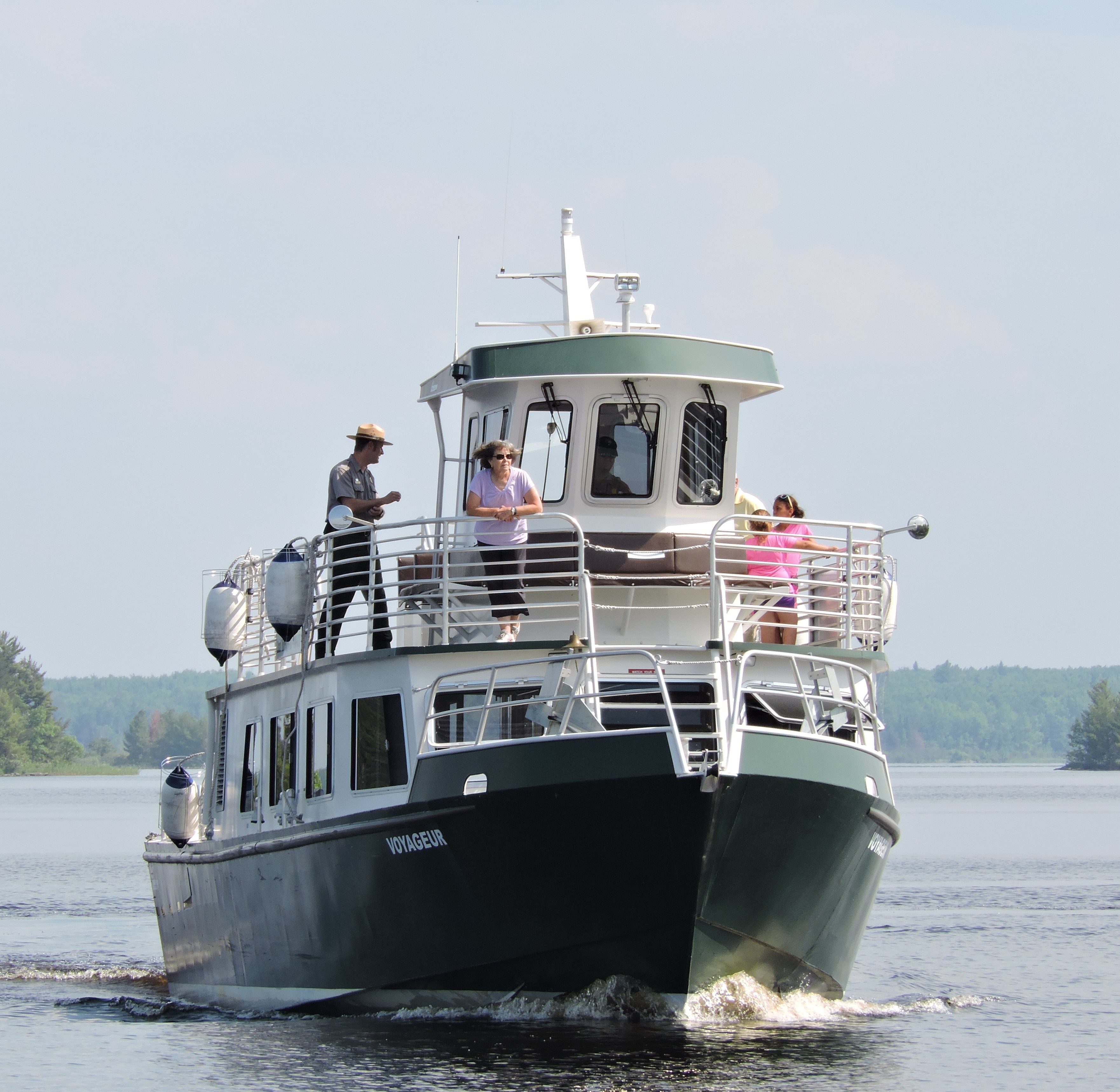 Voyageurs National Park summer boating