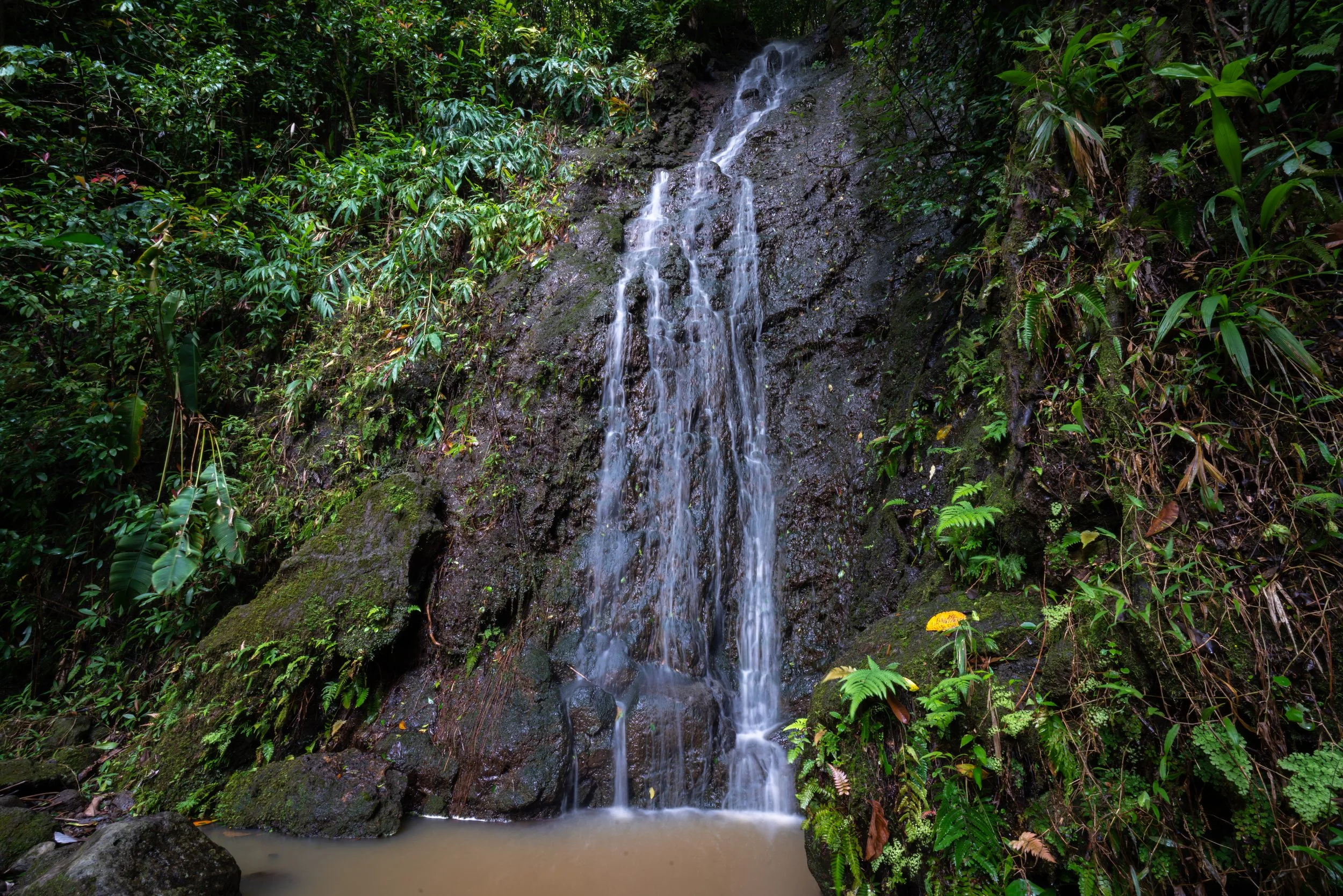 Aihualama Falls Hawaii
