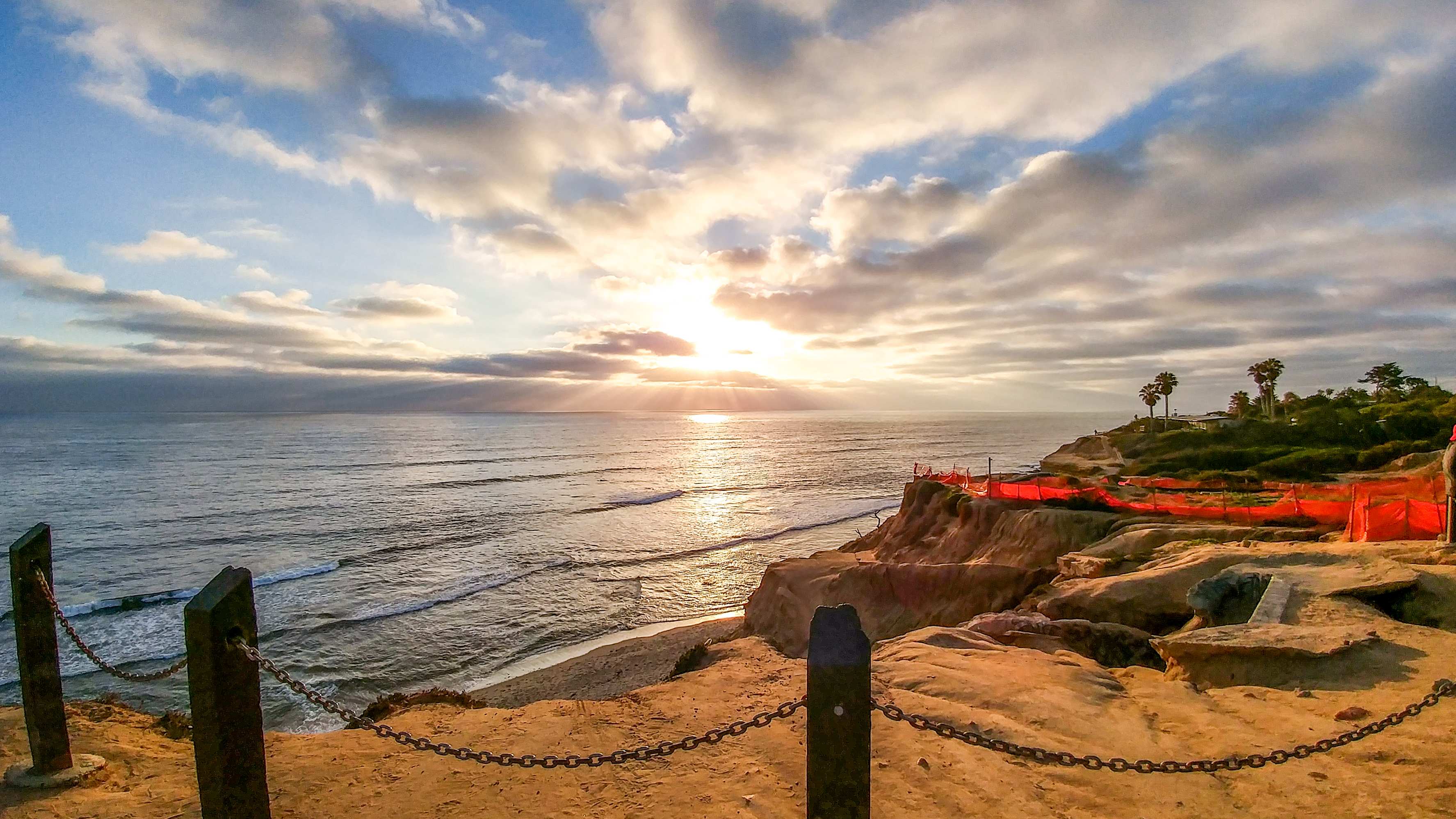 san diego beach sunset