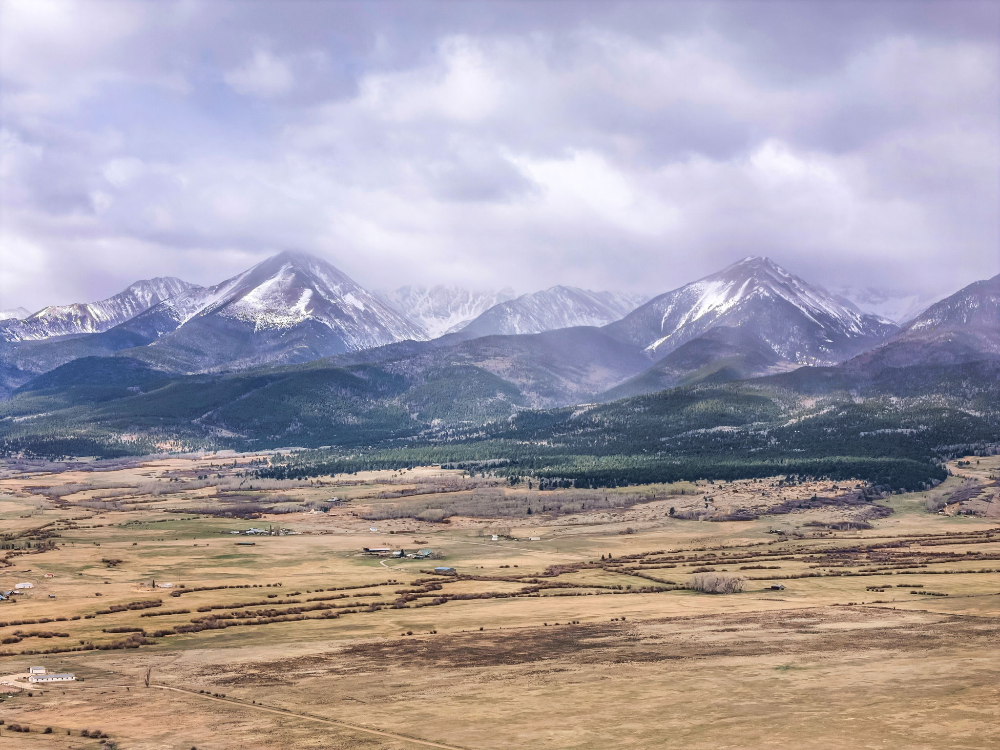 Westcliffe Colorado mountain view