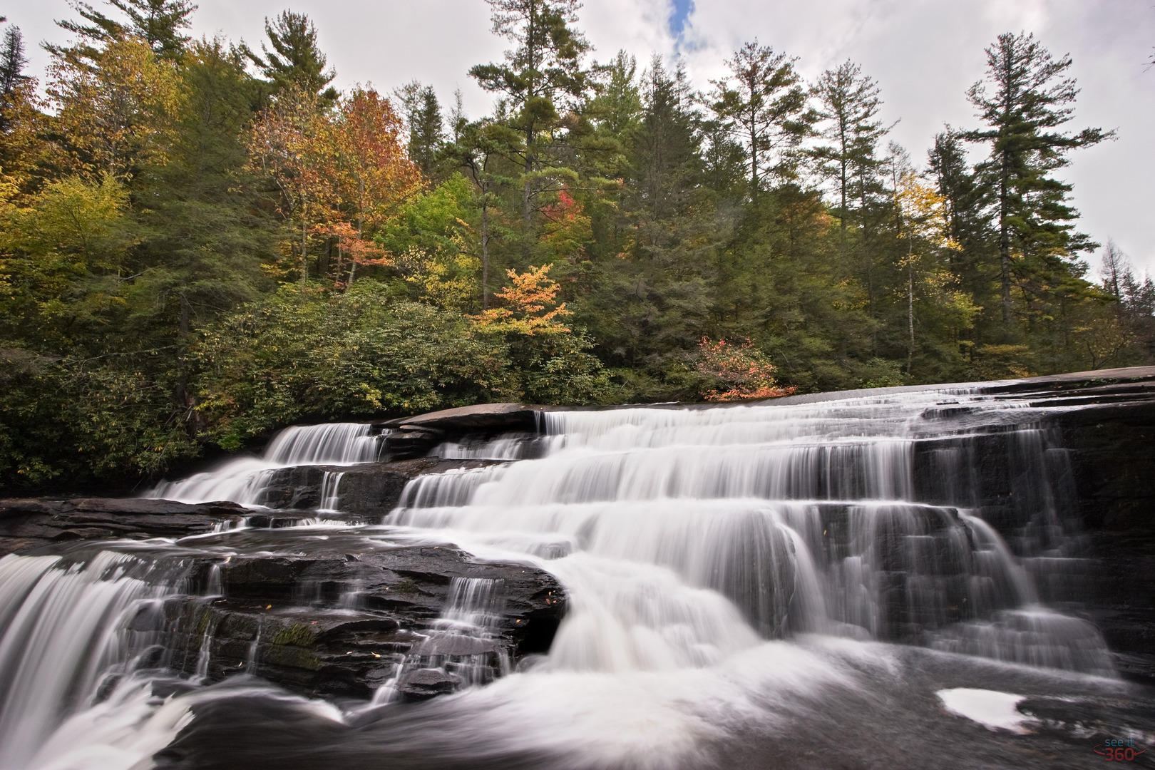 Brevard North Carolina waterfall