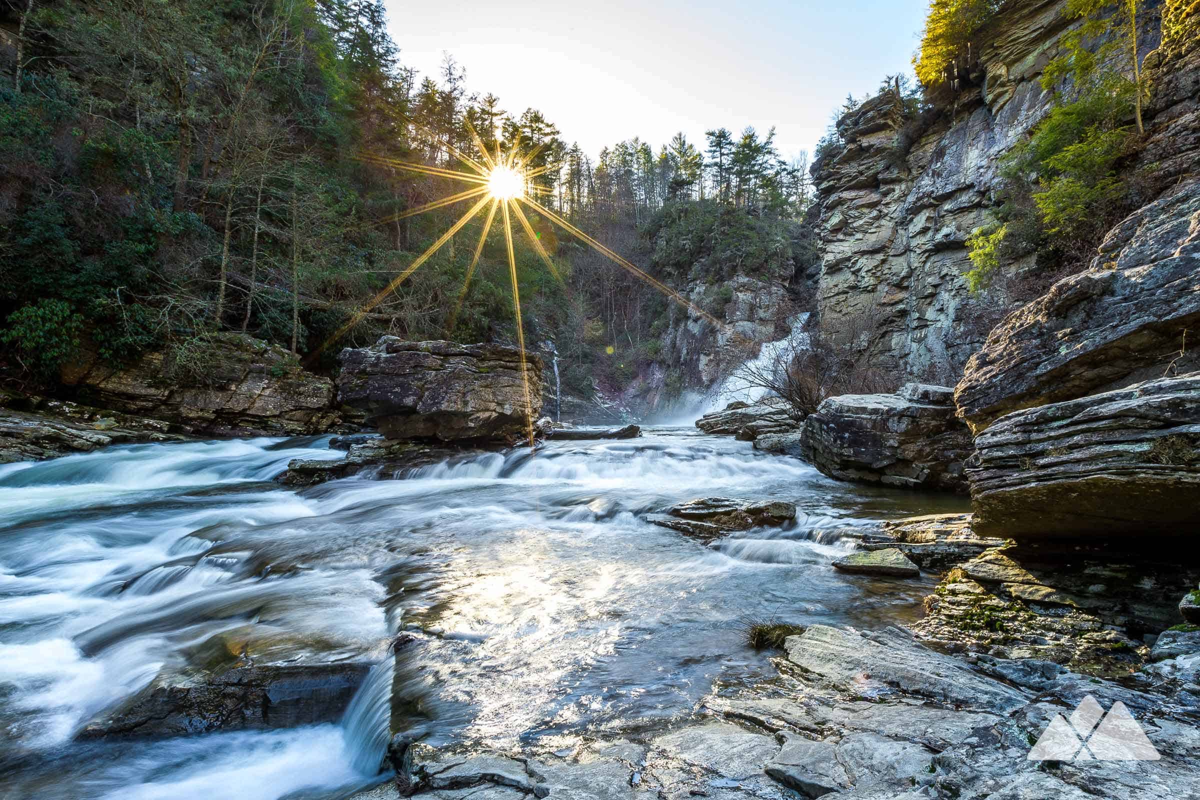 Linville Falls autumn