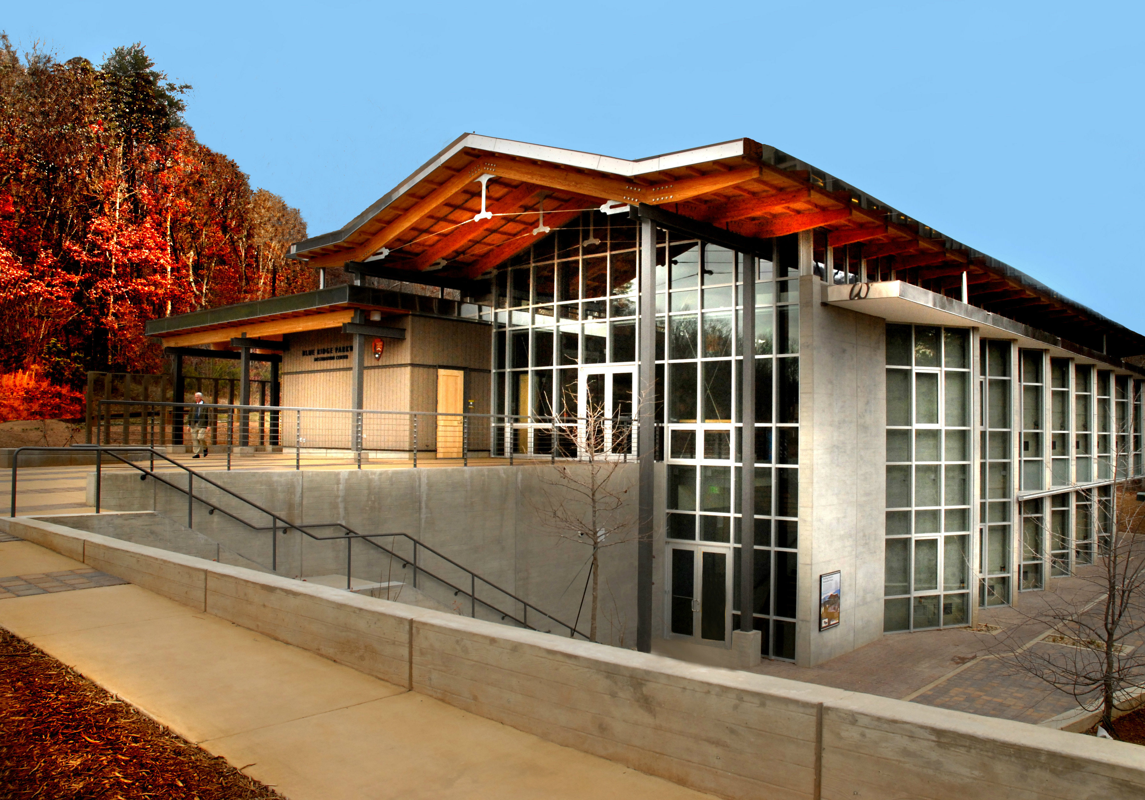 Blue Ridge Parkway visitor center