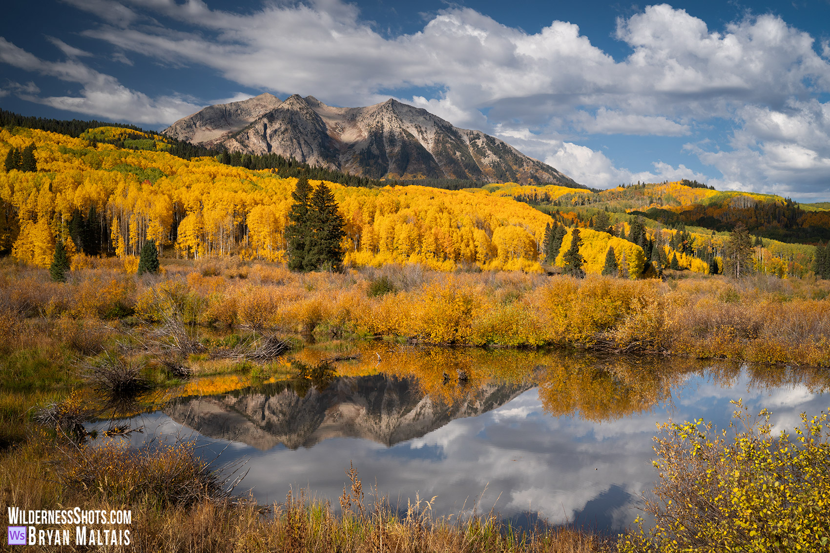 Crested Butte fall landscape