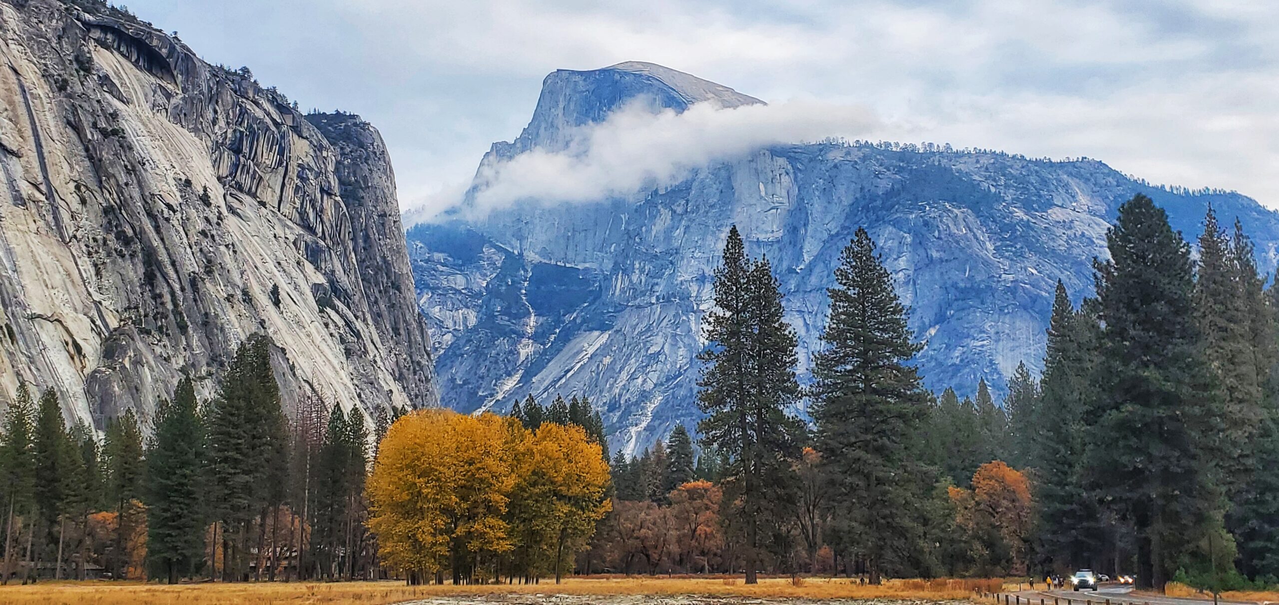 Yosemite Valley view in September