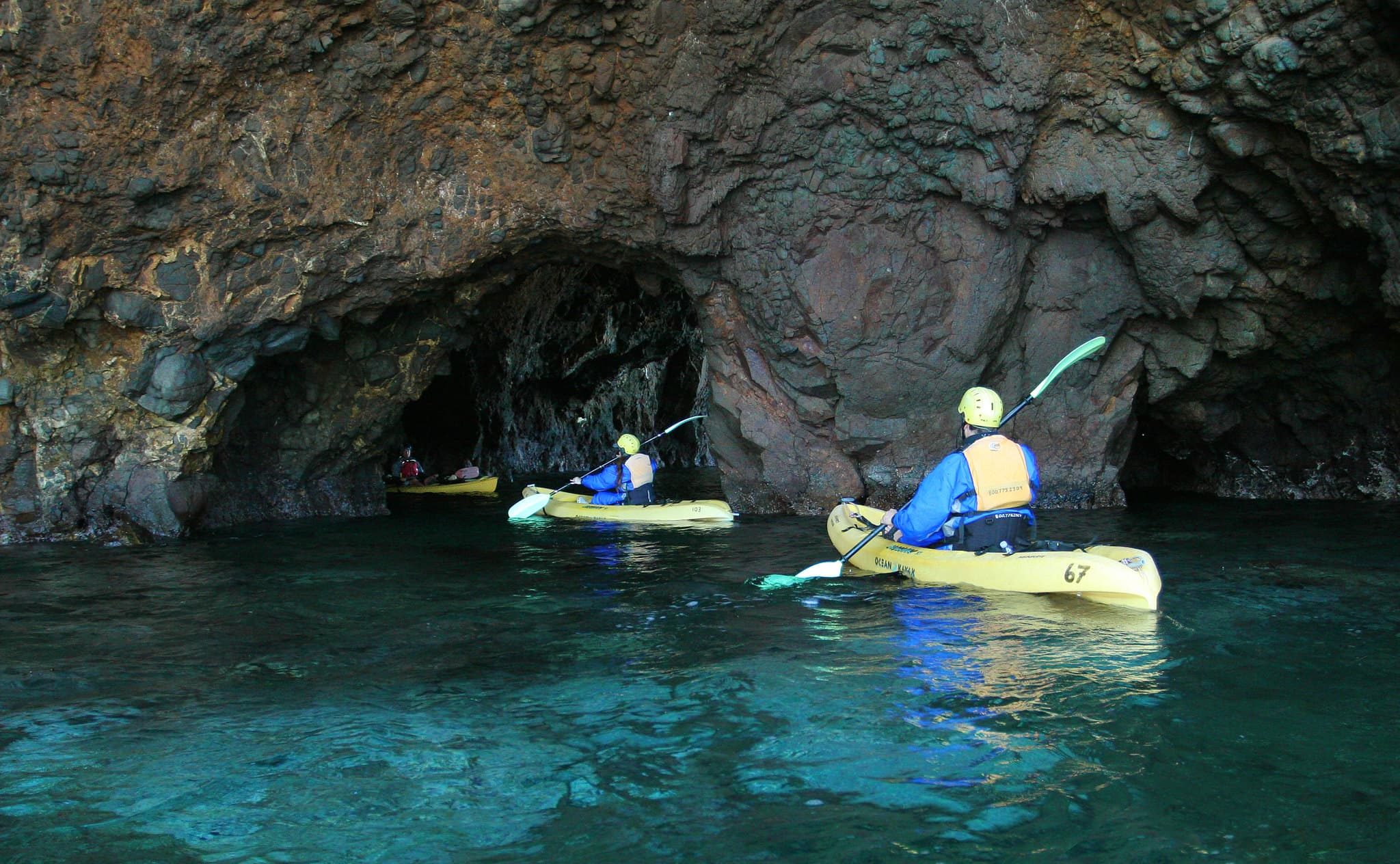 Channel Islands National Park sea caves