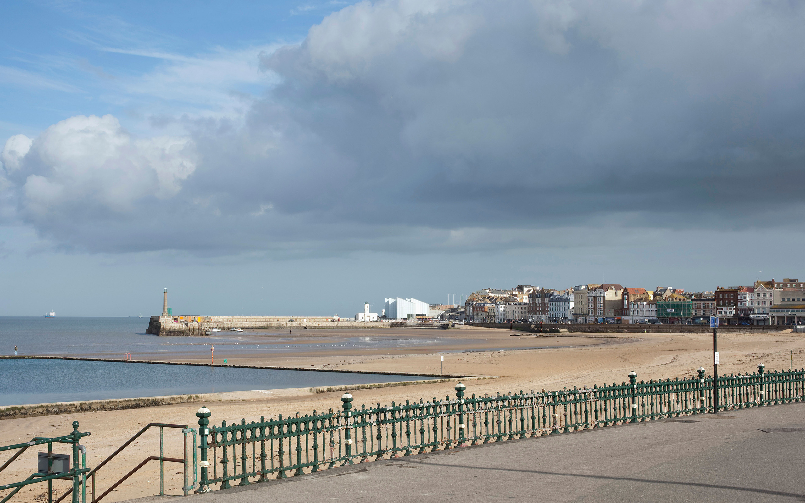Margate beach Kent seaside town