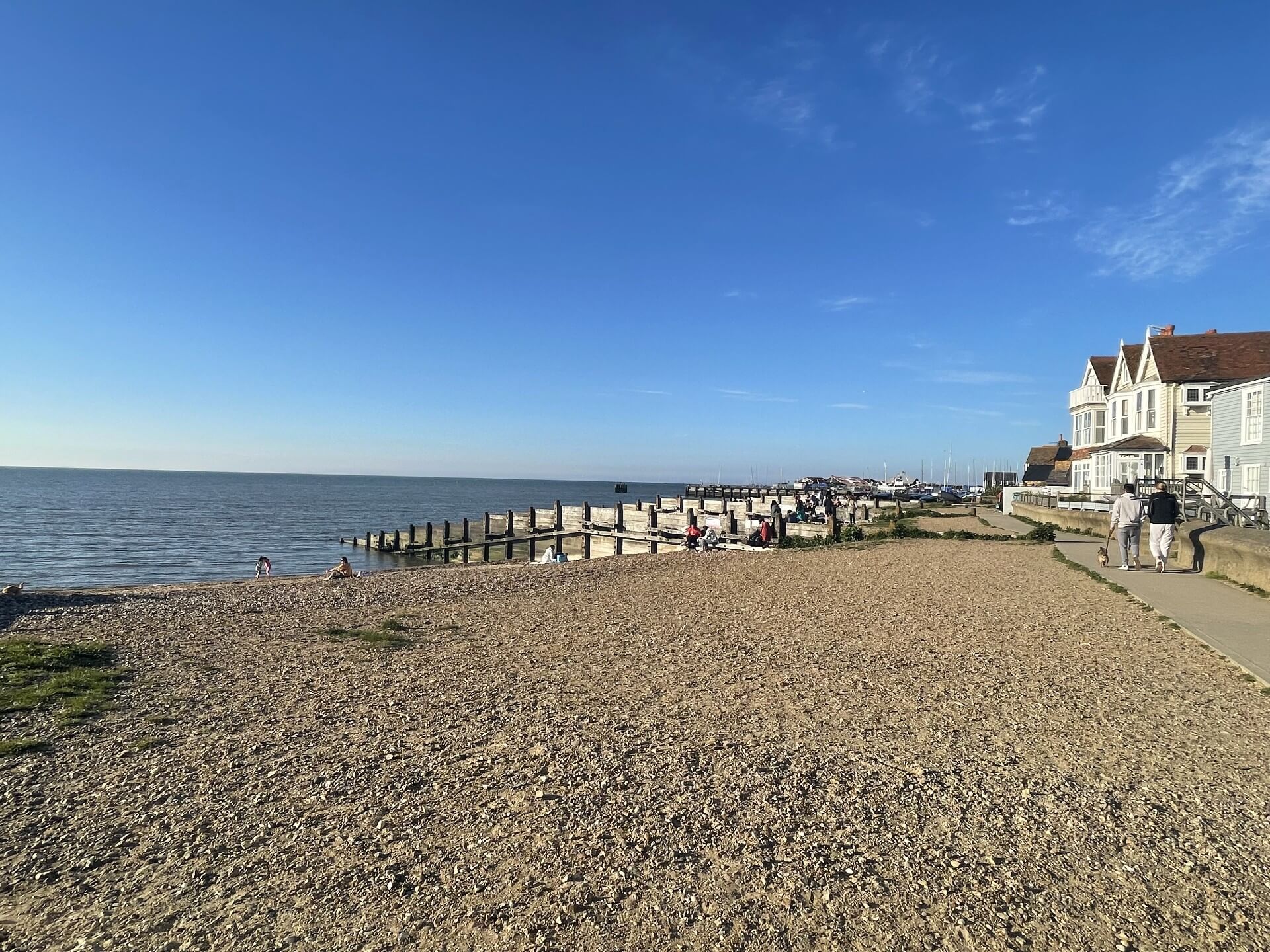 Whitstable oysters pebble beach Kent