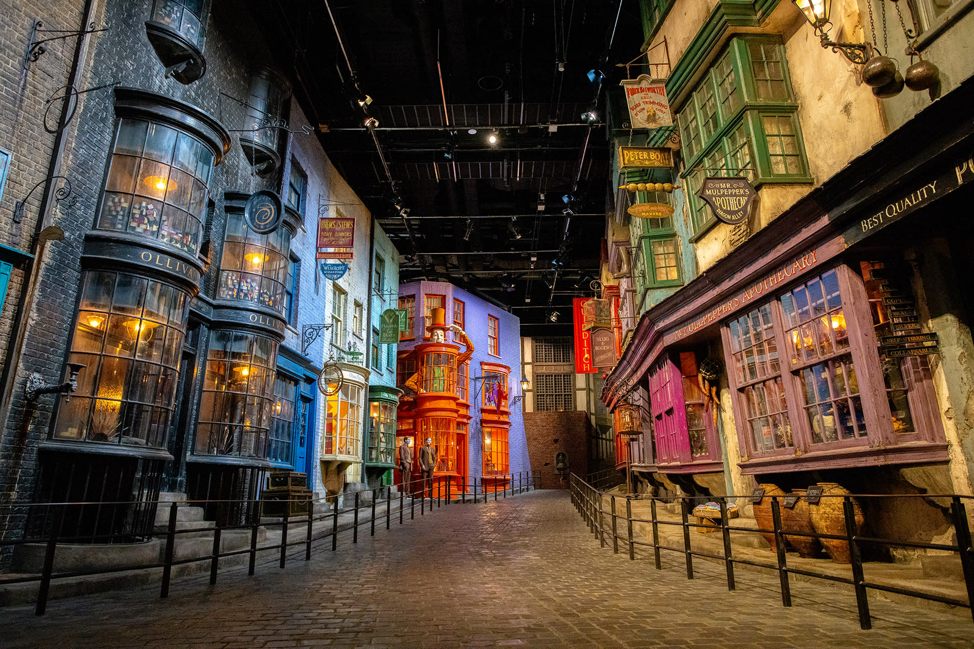 harry potter studio tour london sets