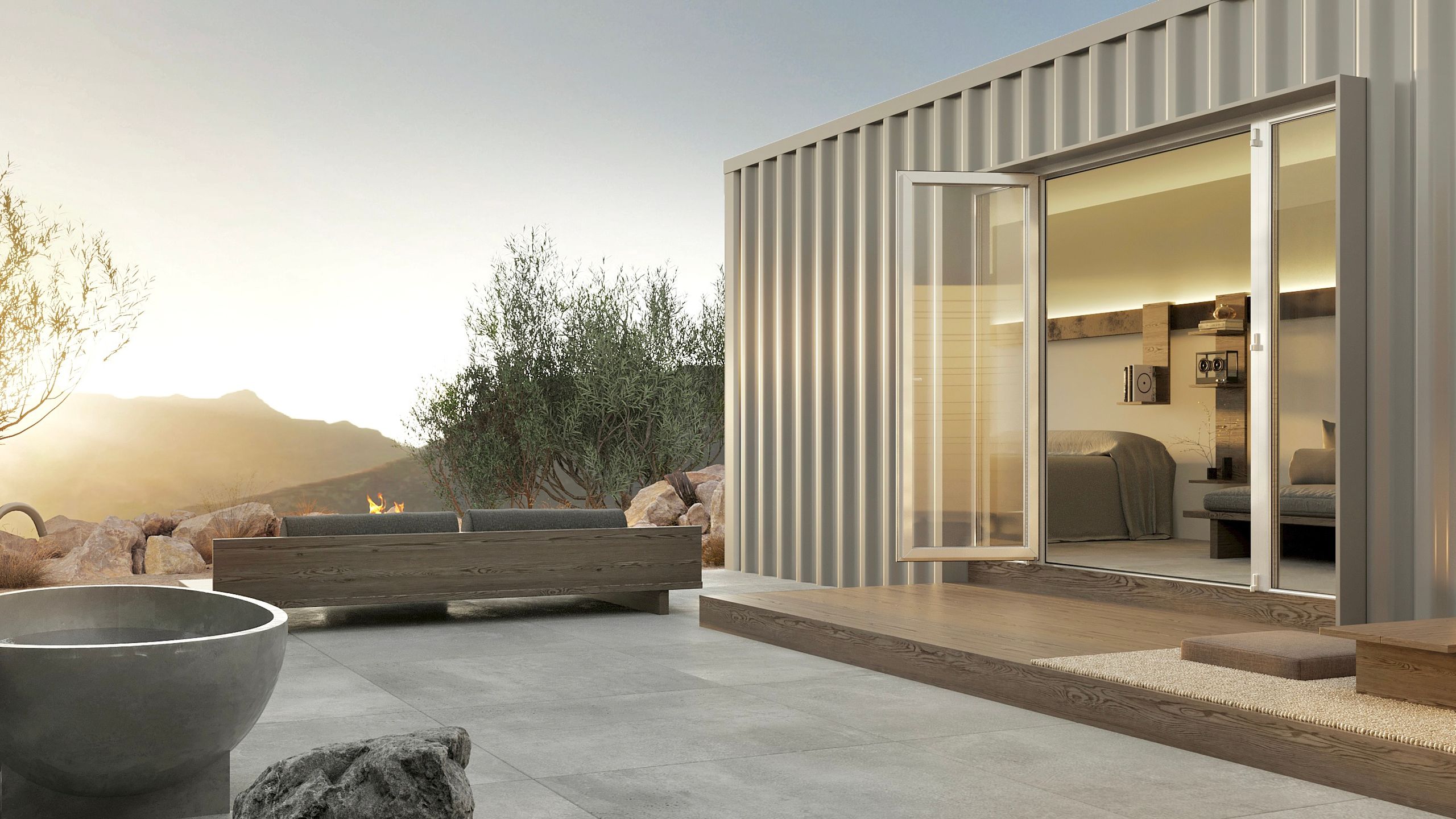 RESET Hotel Twentynine Palms Mojave Desert minimalist