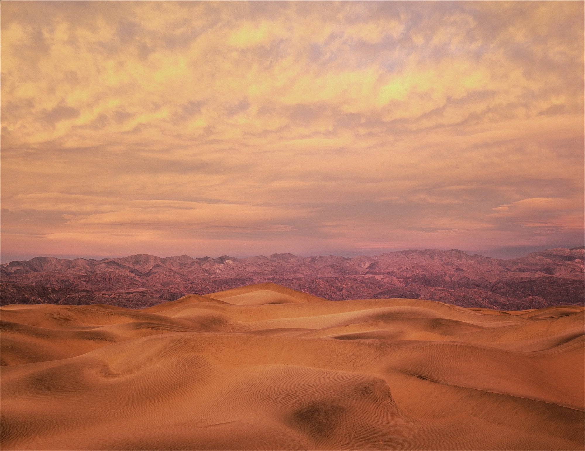 Death Valley National Park California sand dunes