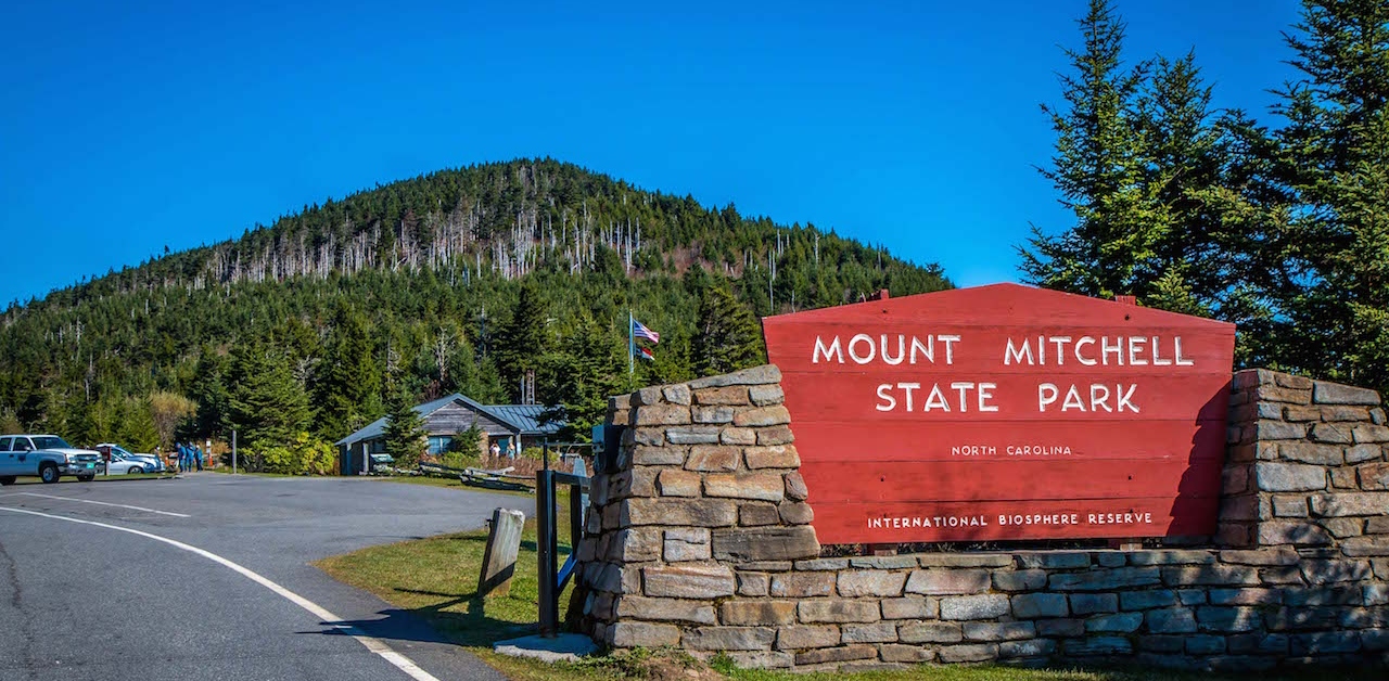 Burnsville North Carolina Mount Mitchell fall