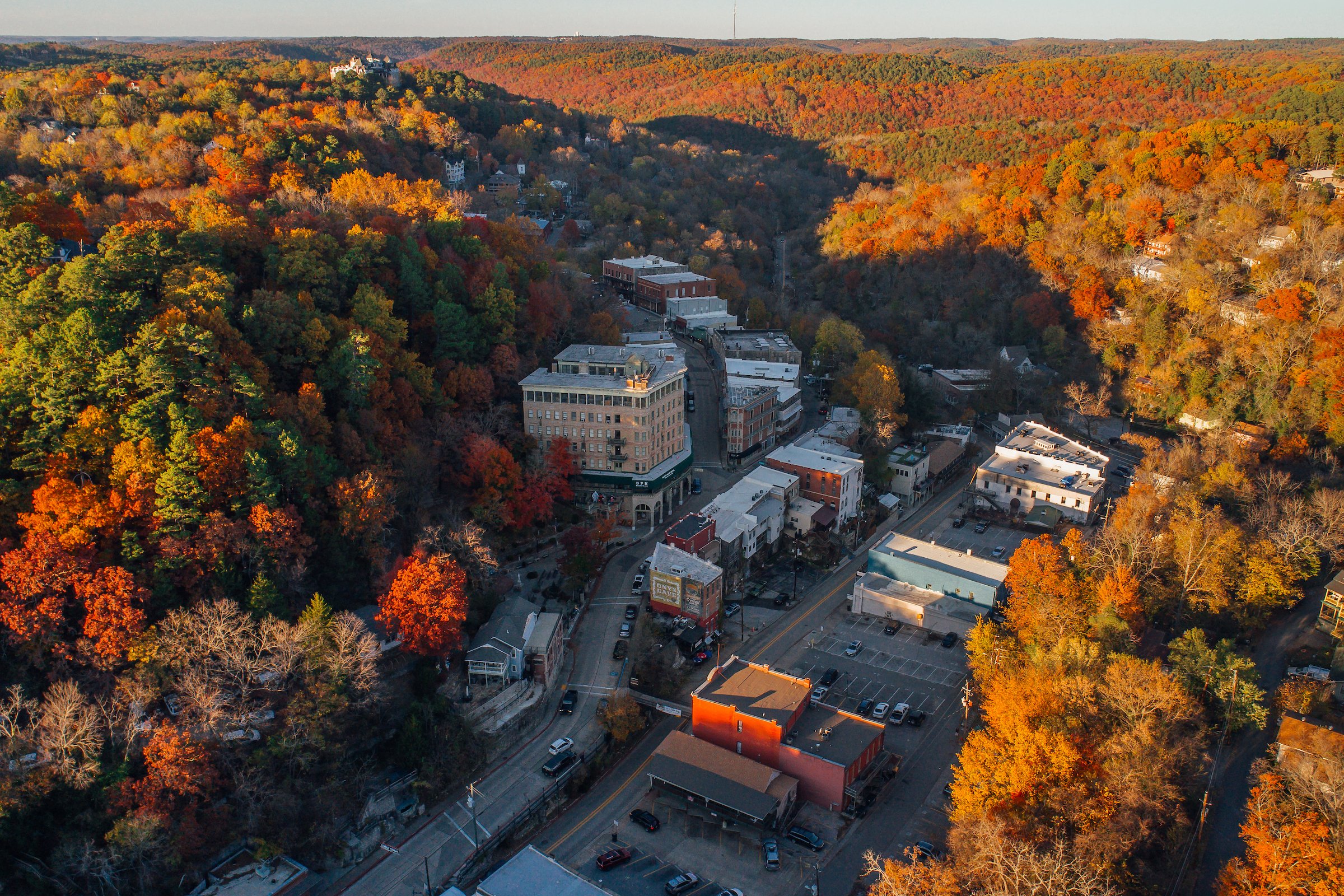 eureka springs arkansas fall victorian