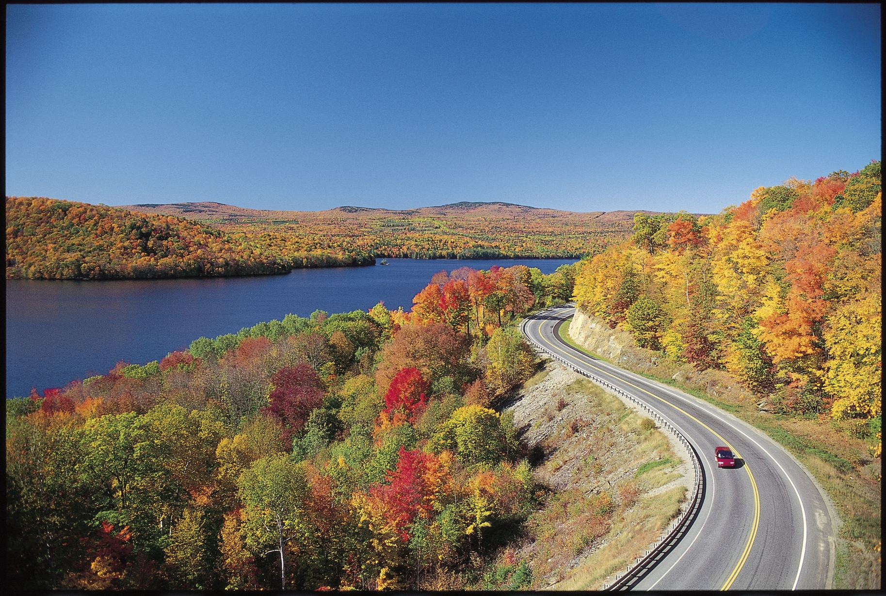 maine fall foliage road trip scenic drive