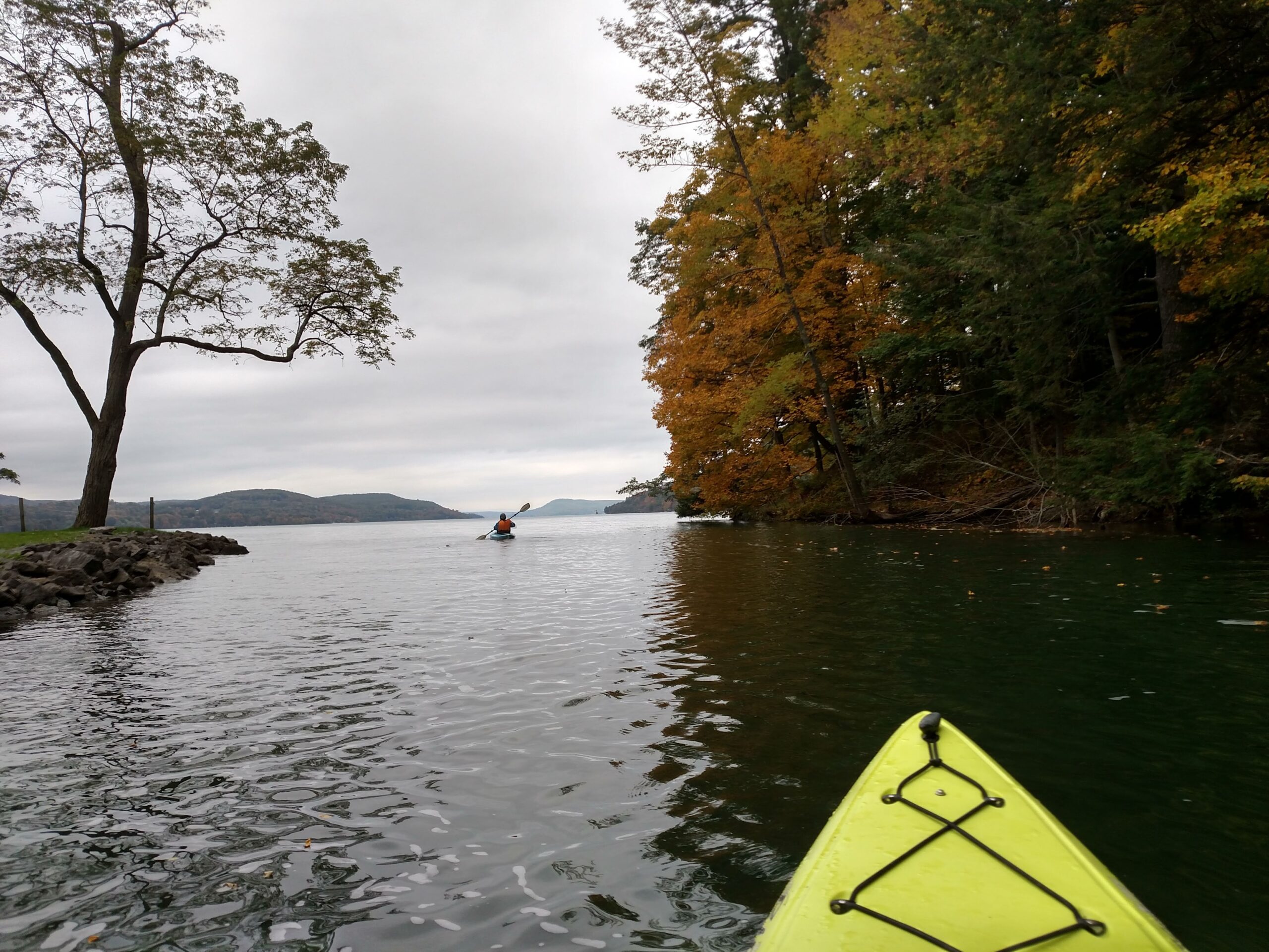 Route 28 Cooperstown Otsego Lake fall colors