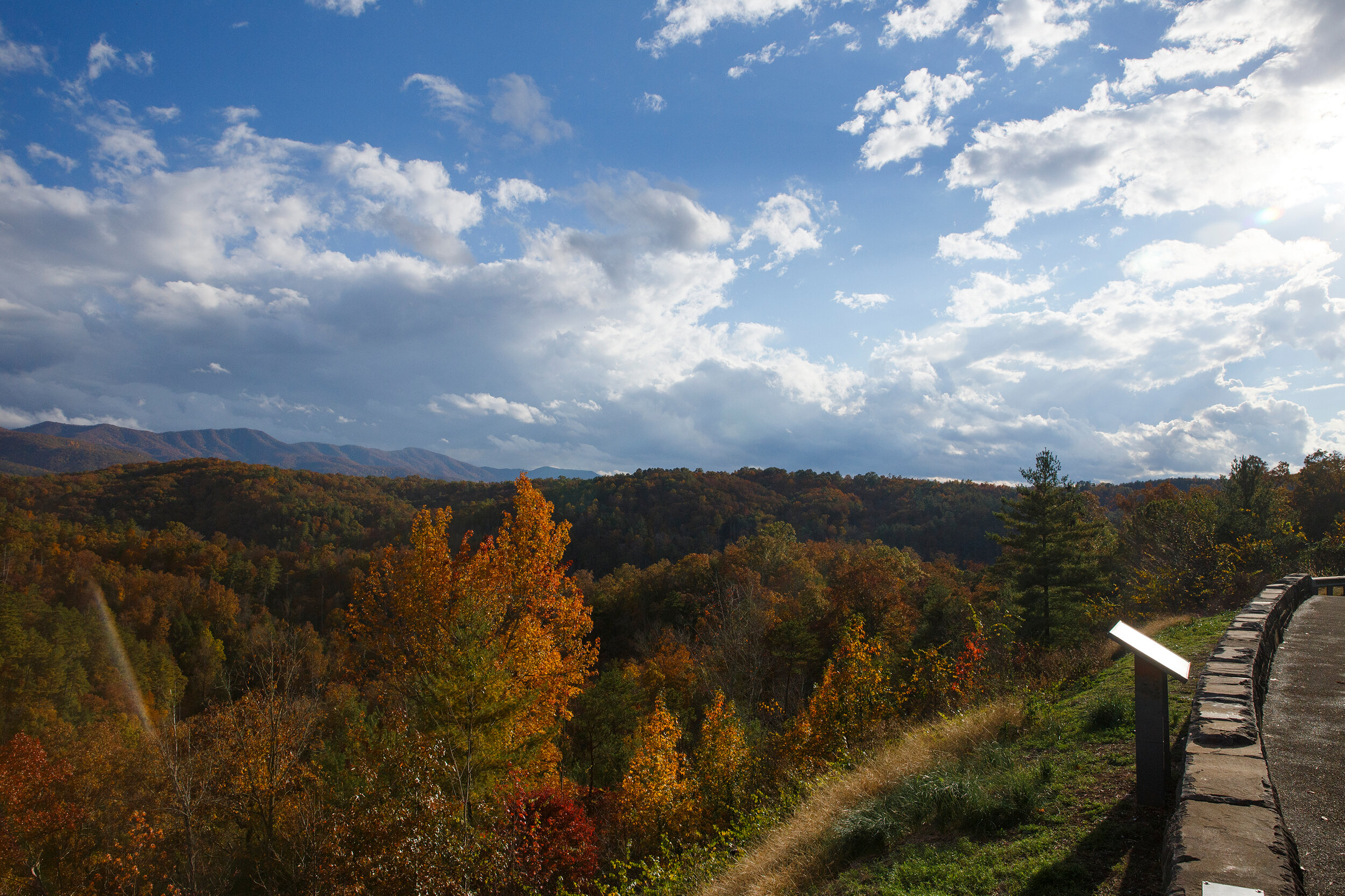 Foothills Parkway Smoky Mountains scenic drive