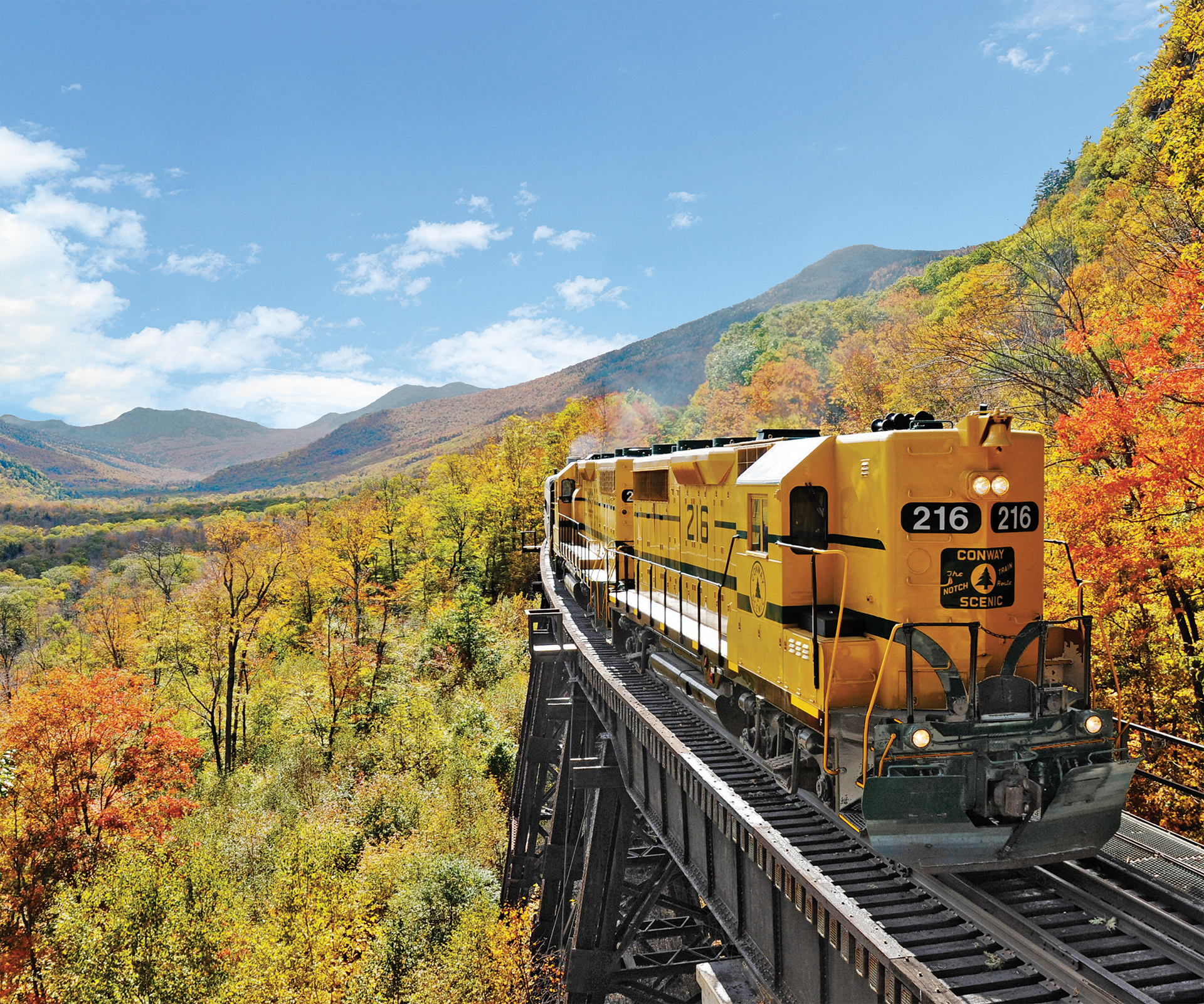 north conway new hampshire white mountains fall