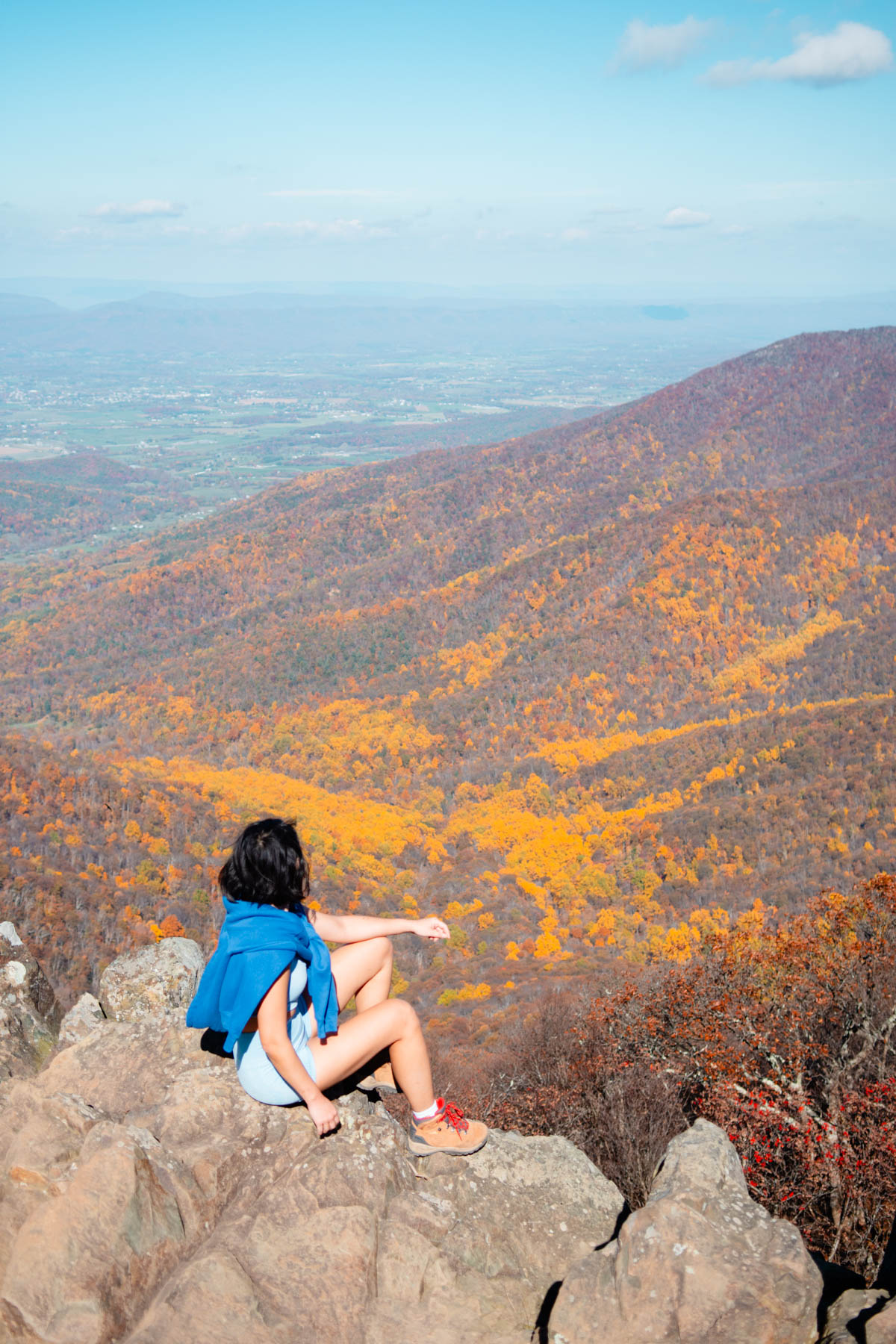 Shenandoah National Park fall foliage Virginia