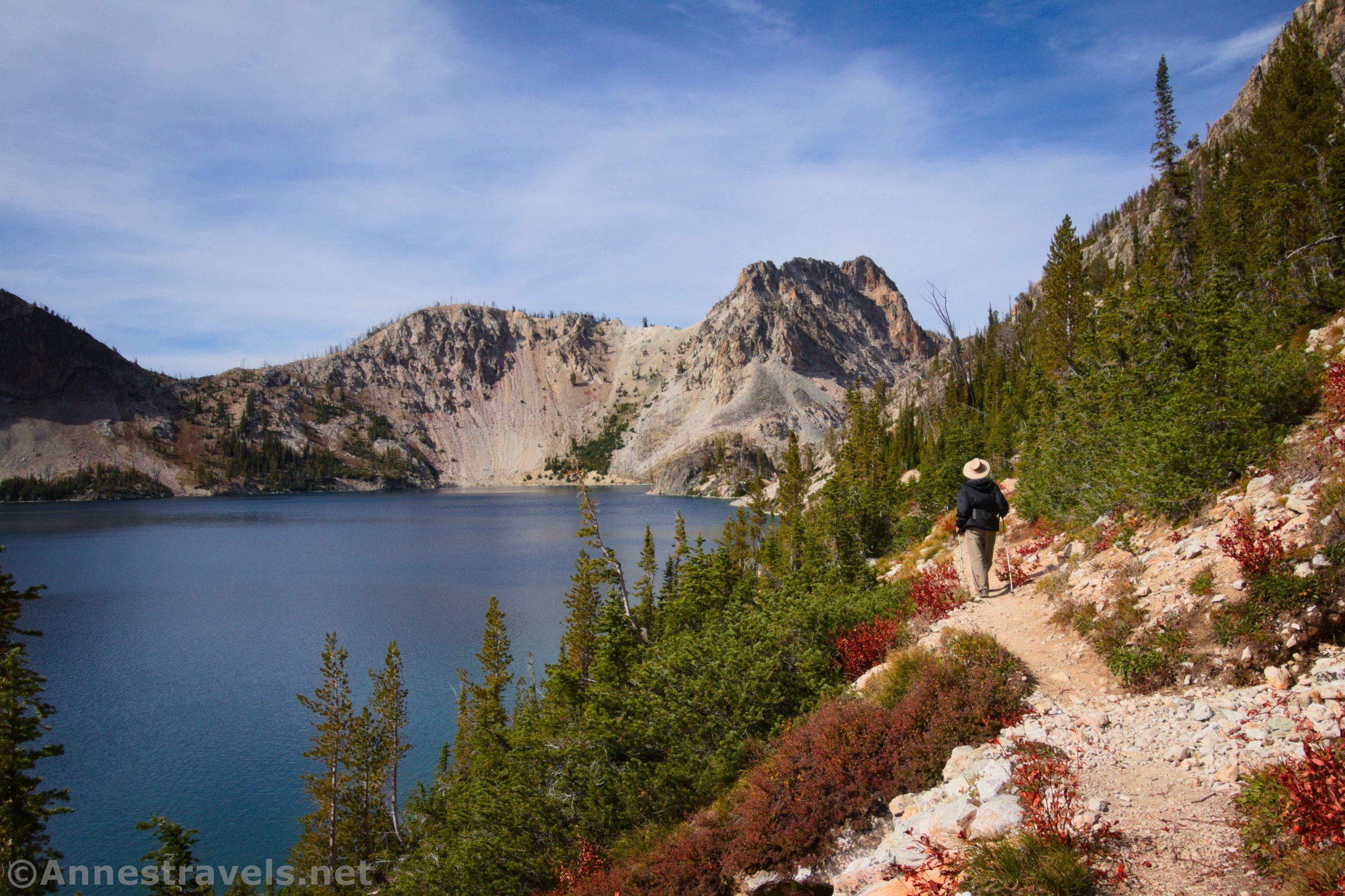 Sawtooth Lake Idaho alpine fall colors