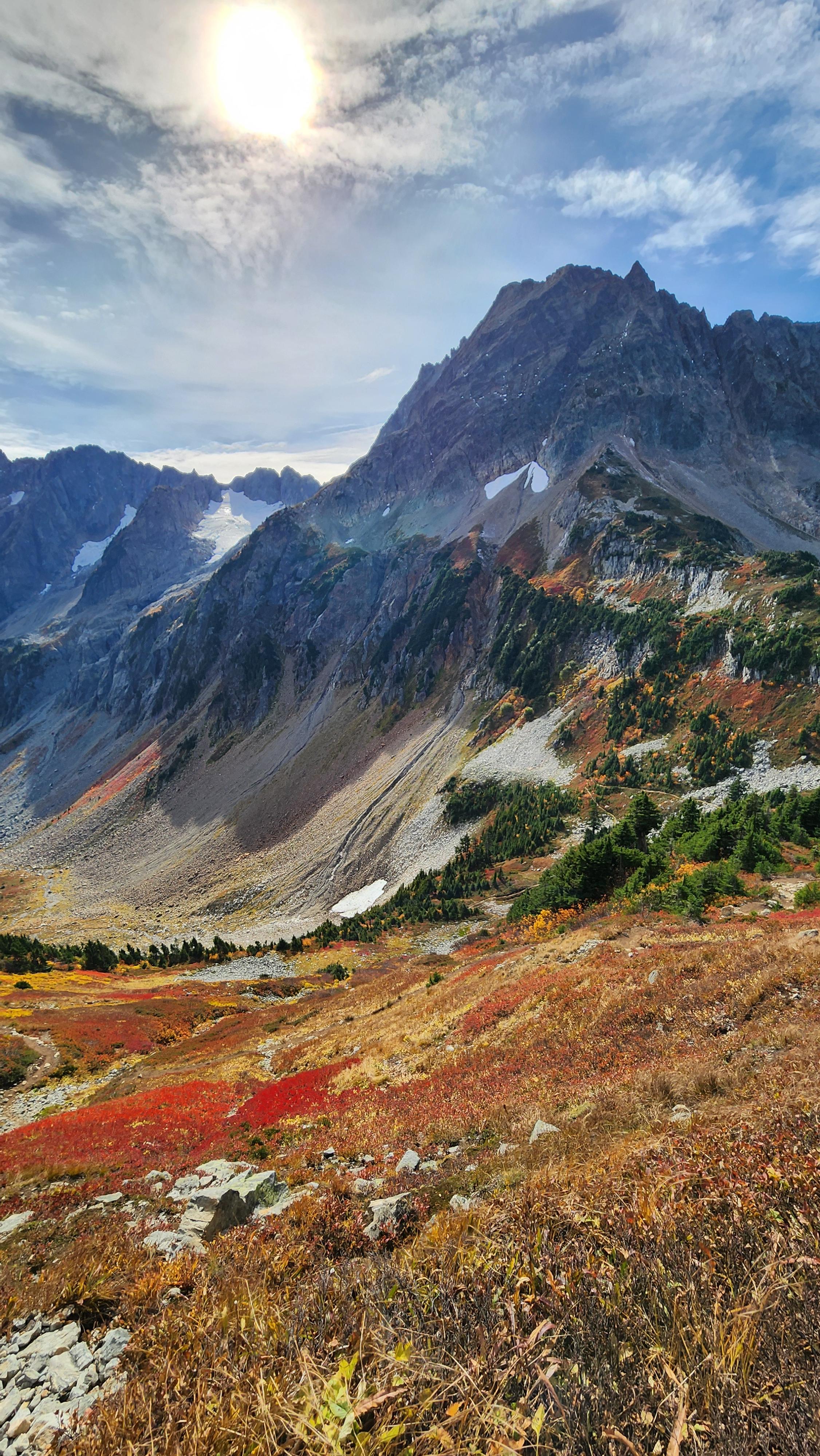 cascade pass north cascades fall color