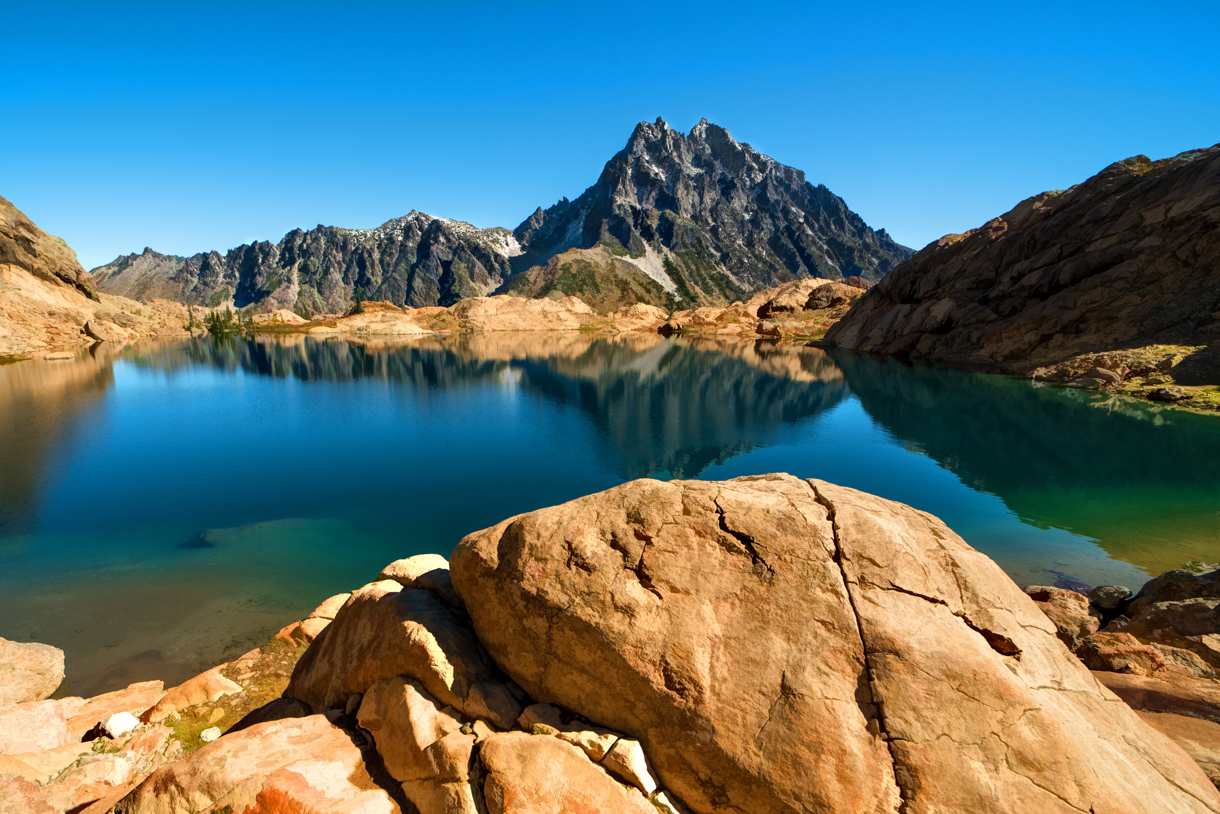 lake ingalls washington fall larch