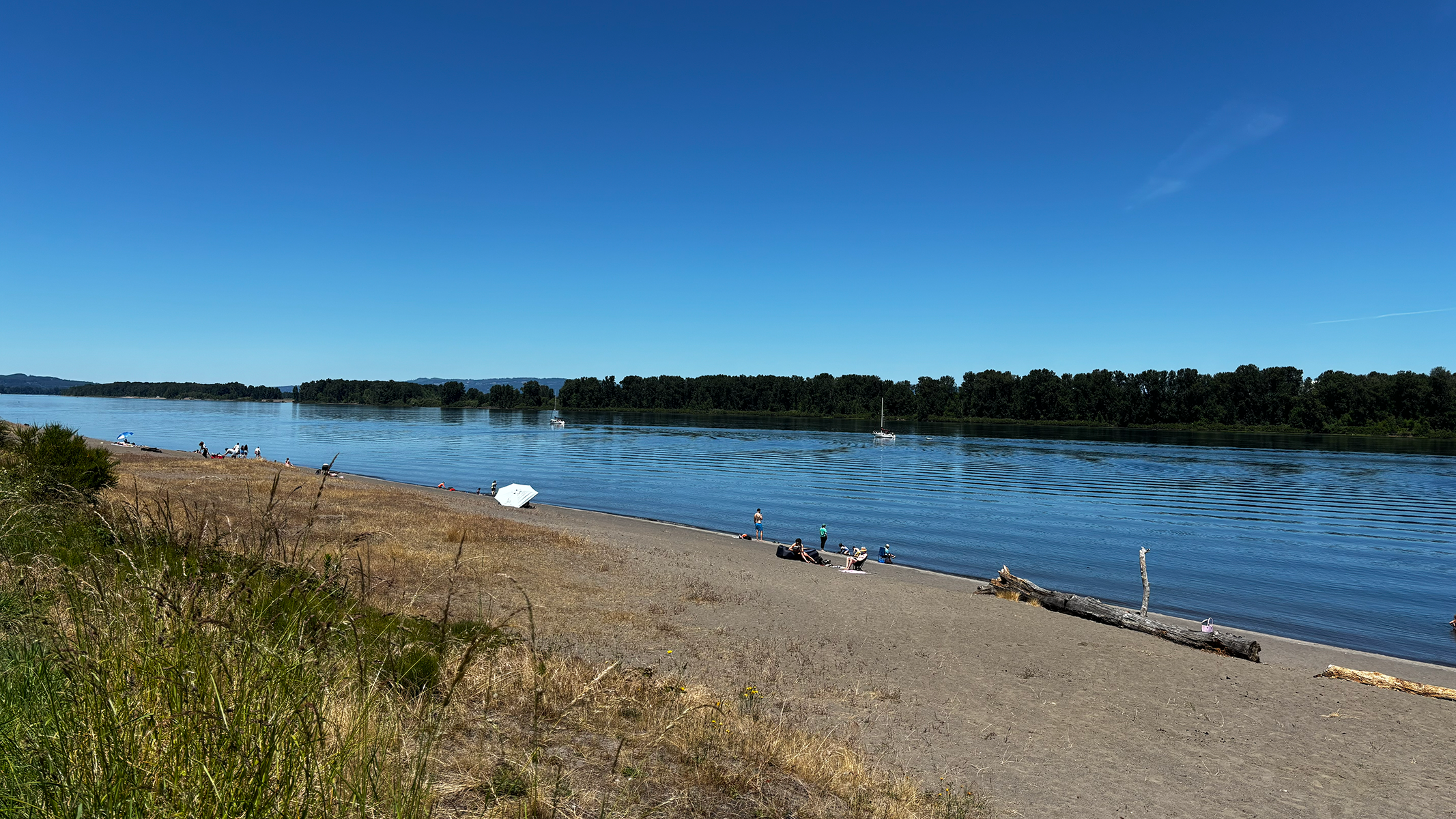 sauvie island portland fall hiking