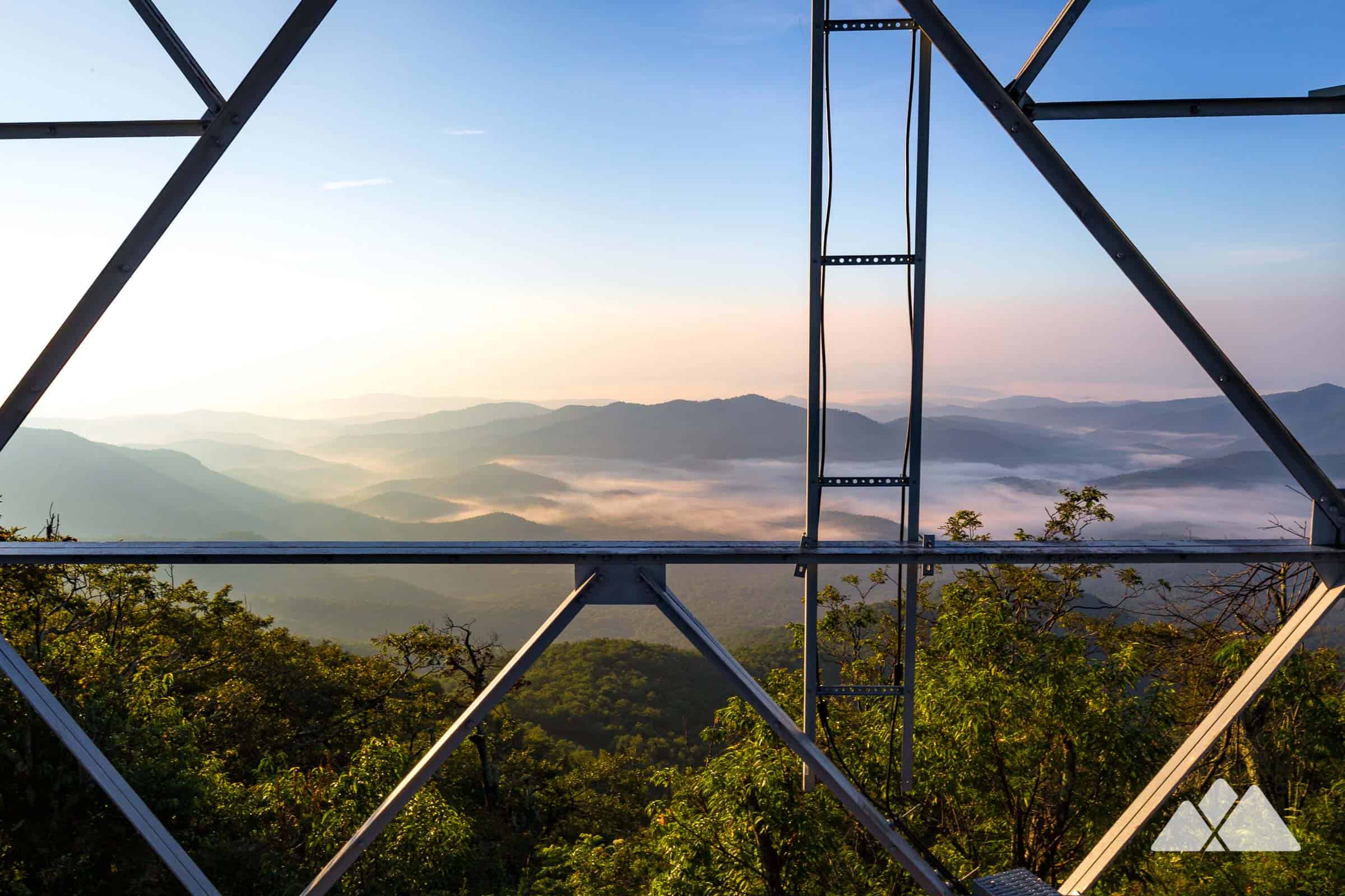 fryingpan lookout tower blue ridge parkway