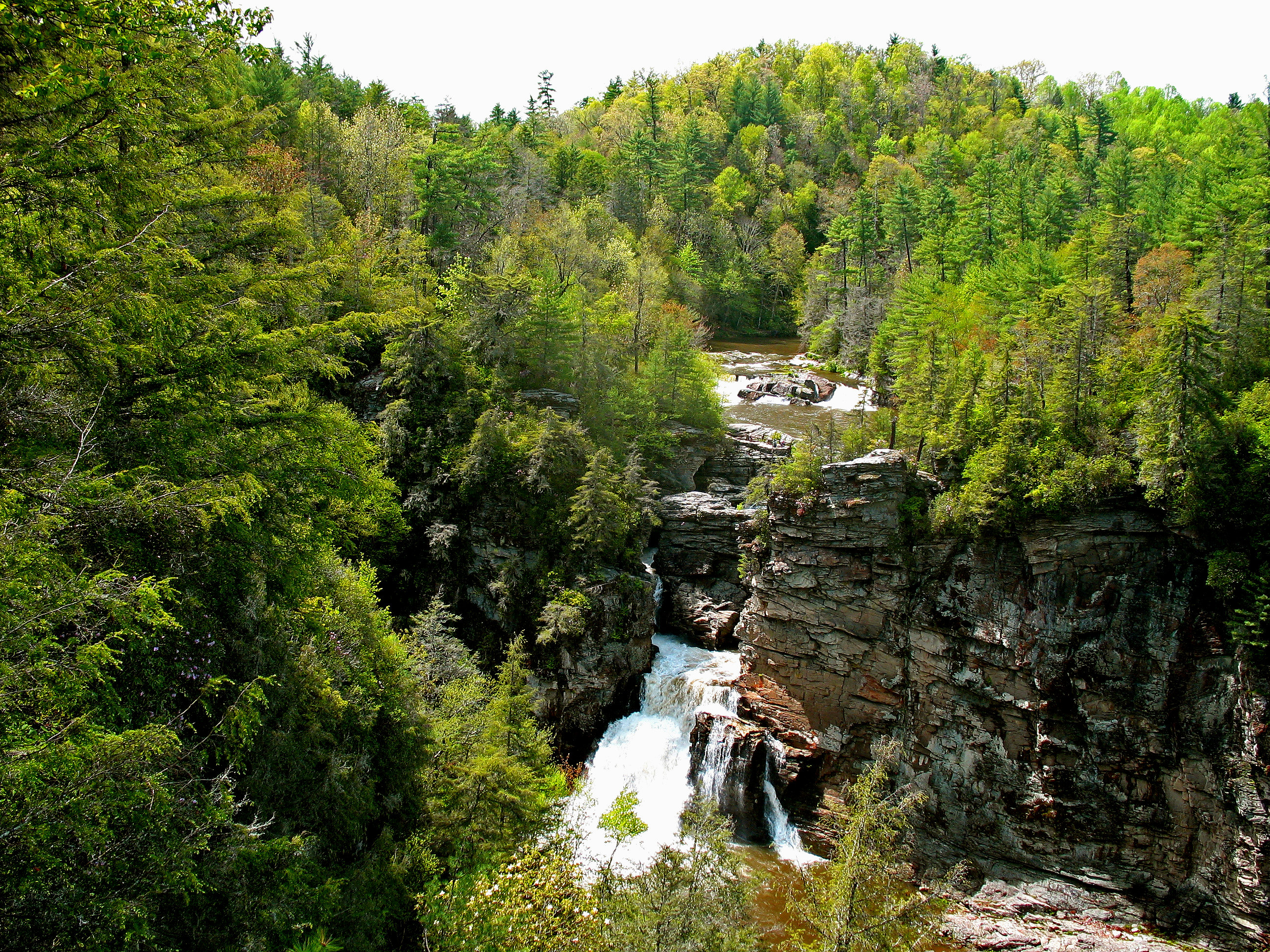 linville falls blue ridge parkway