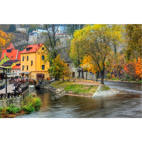 cesky krumlov czech republic autumn