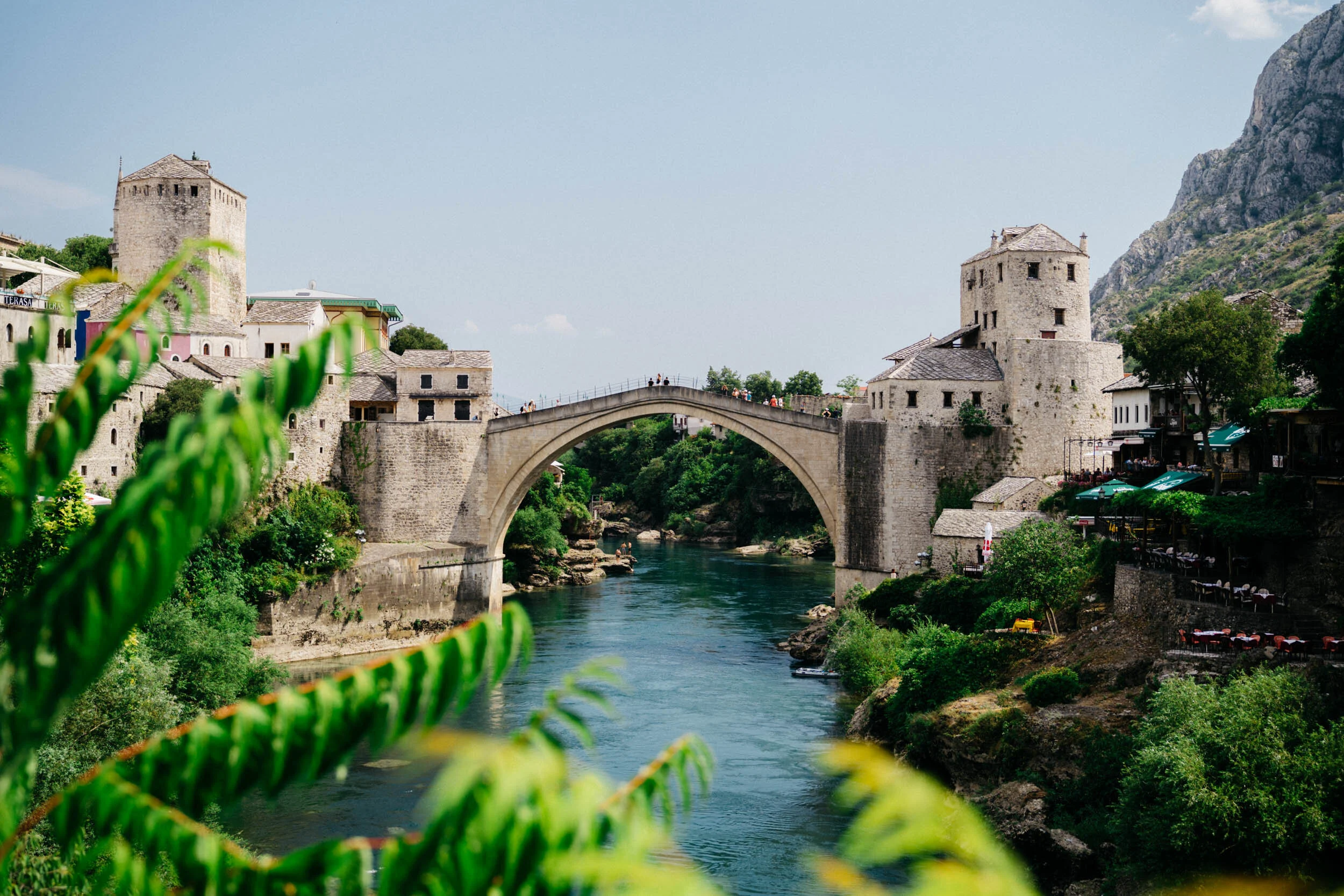 Mostar Stari Most bridge Bosnia Herzegovina