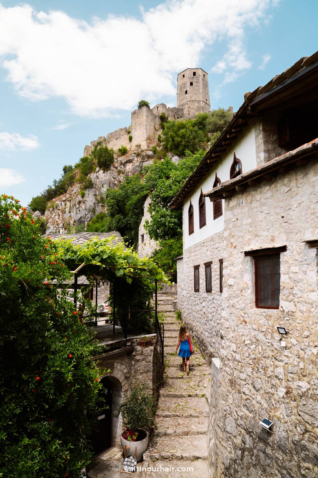 Počitelj Bosnia Herzegovina hilltop village Ottoman