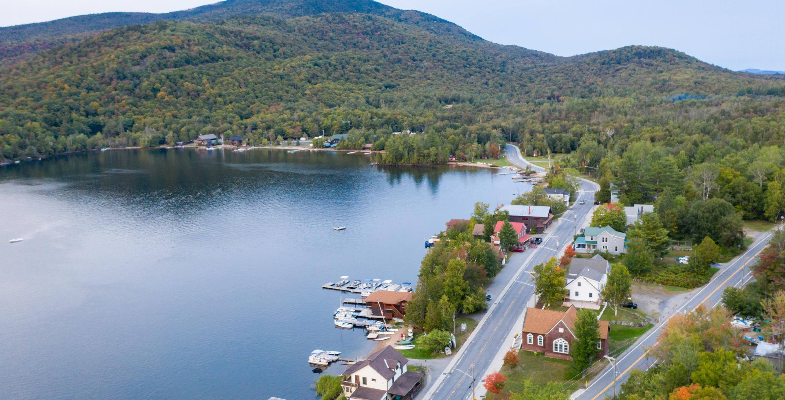 Adirondack Mountains New York lakes