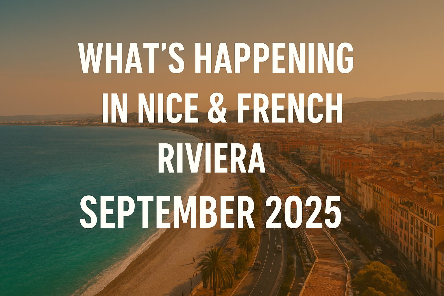 French Riviera Nice September
