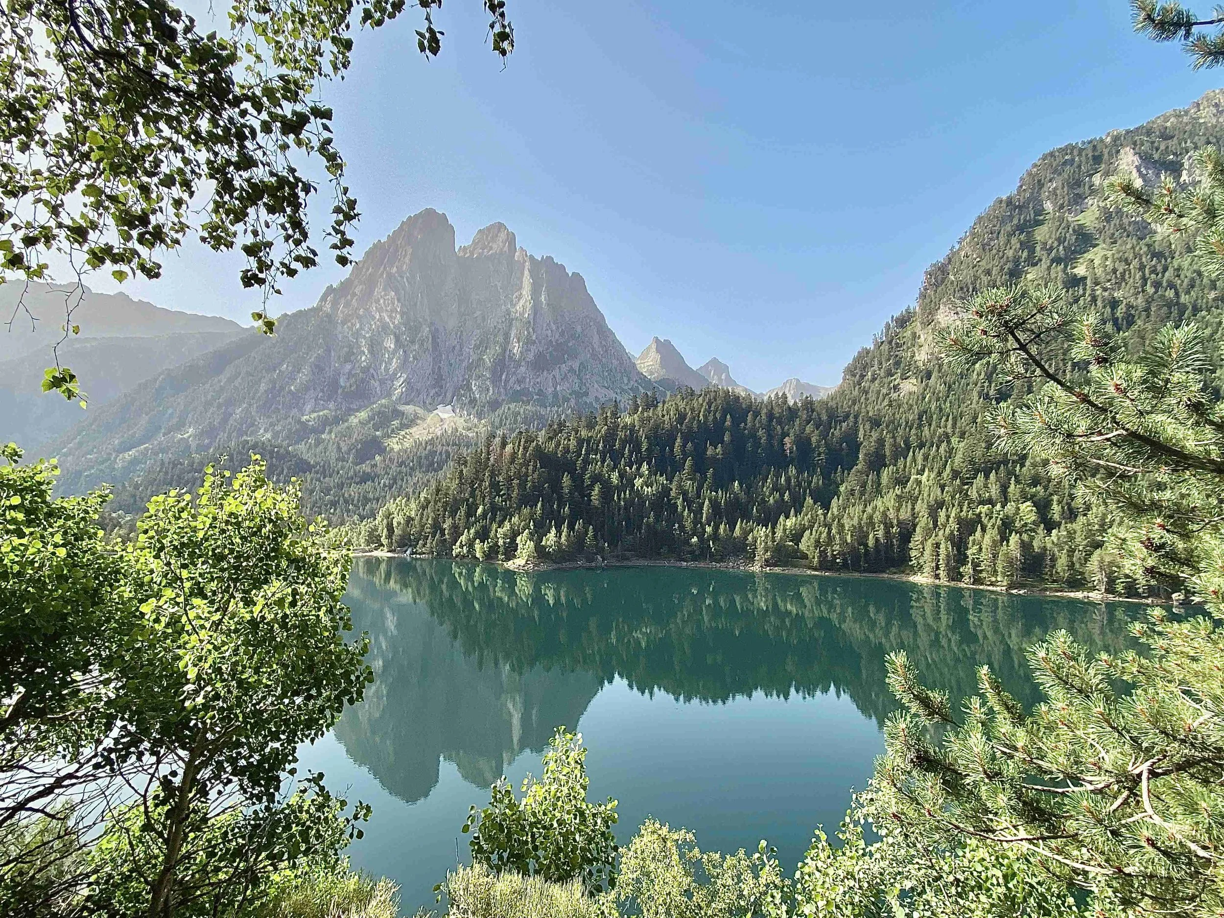 Spanish Pyrenees hiking dramatic peaks