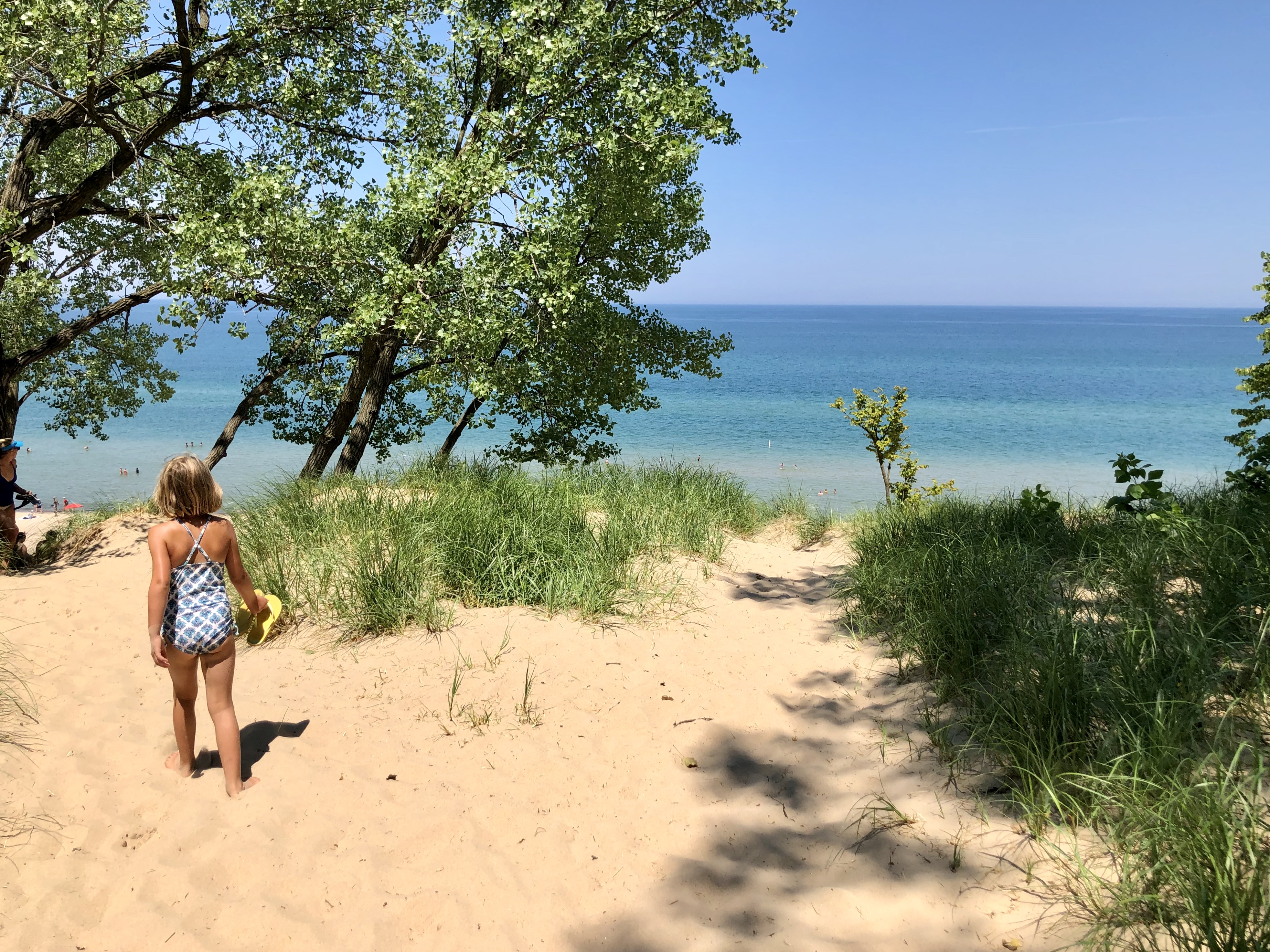 Indiana Dunes Lake Michigan beach