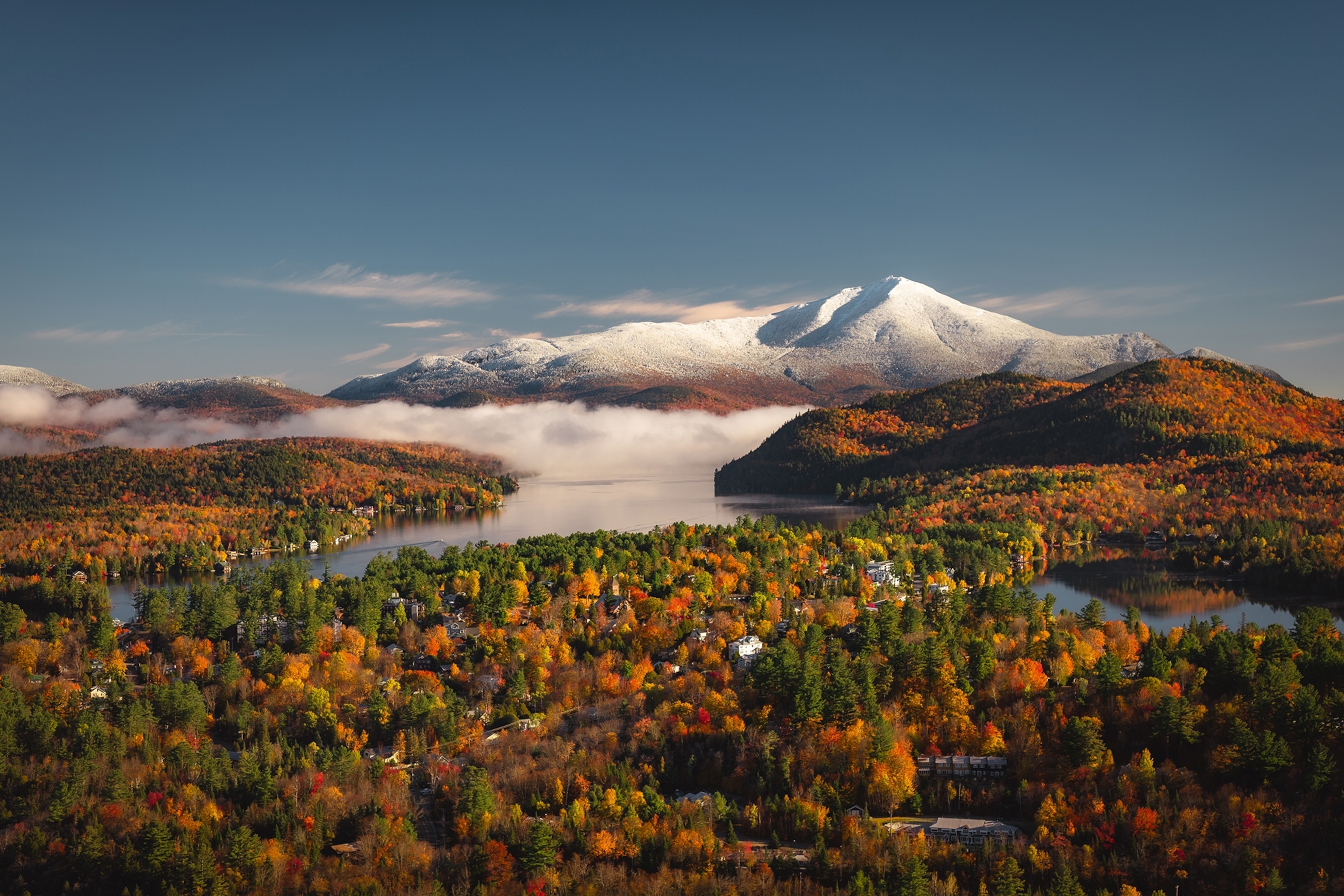 Lake Placid Adirondack Mountains