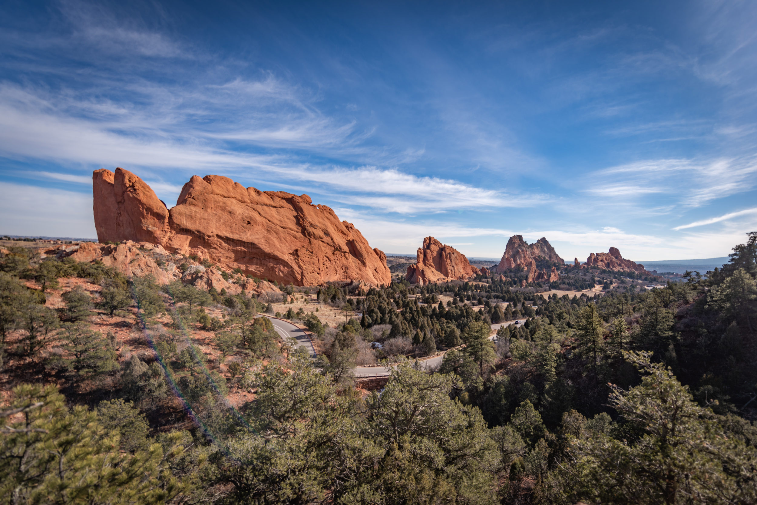 Garden of the Gods Colorado Springs red rocks