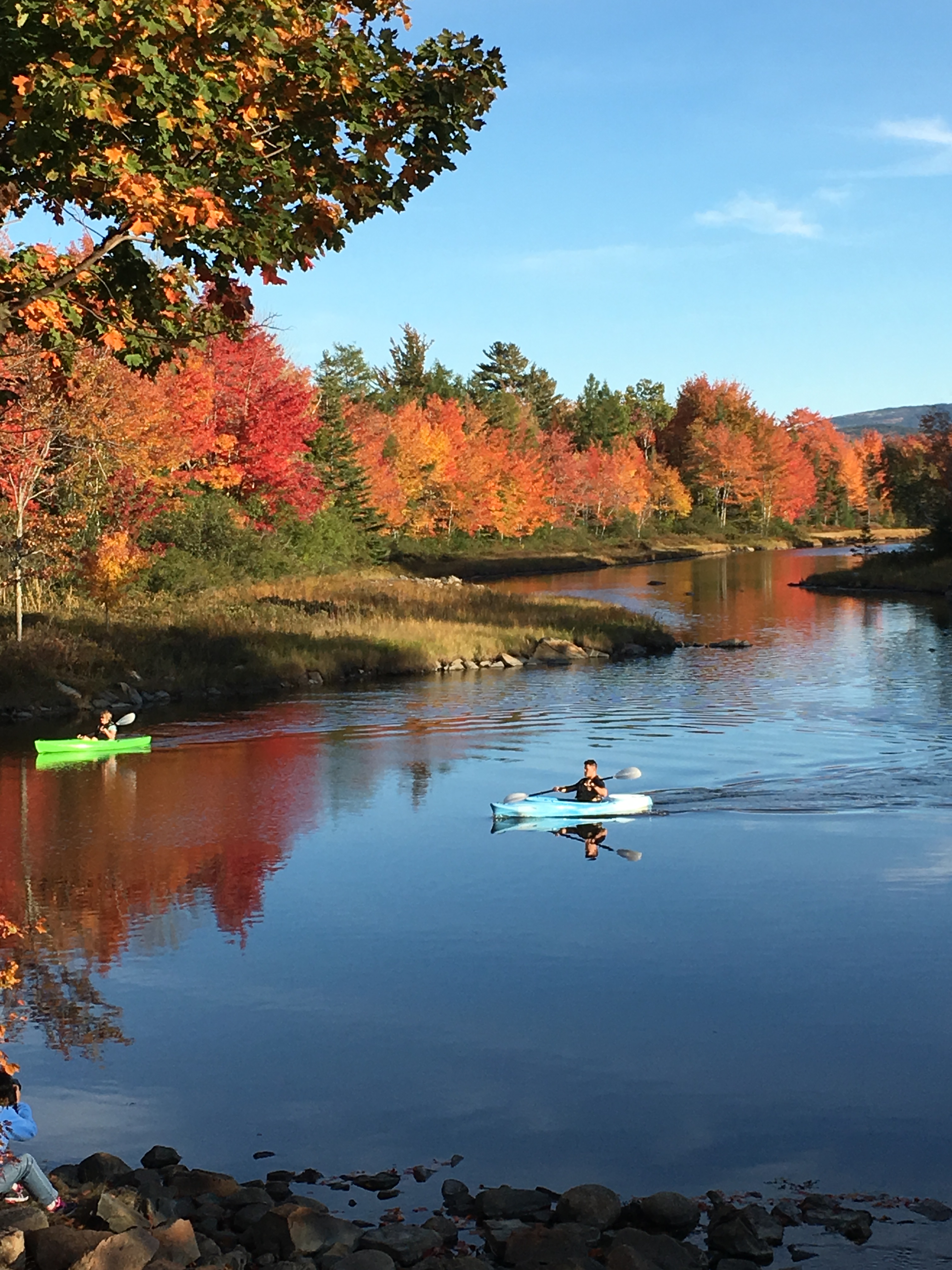 Bar Harbor Maine fall autumn
