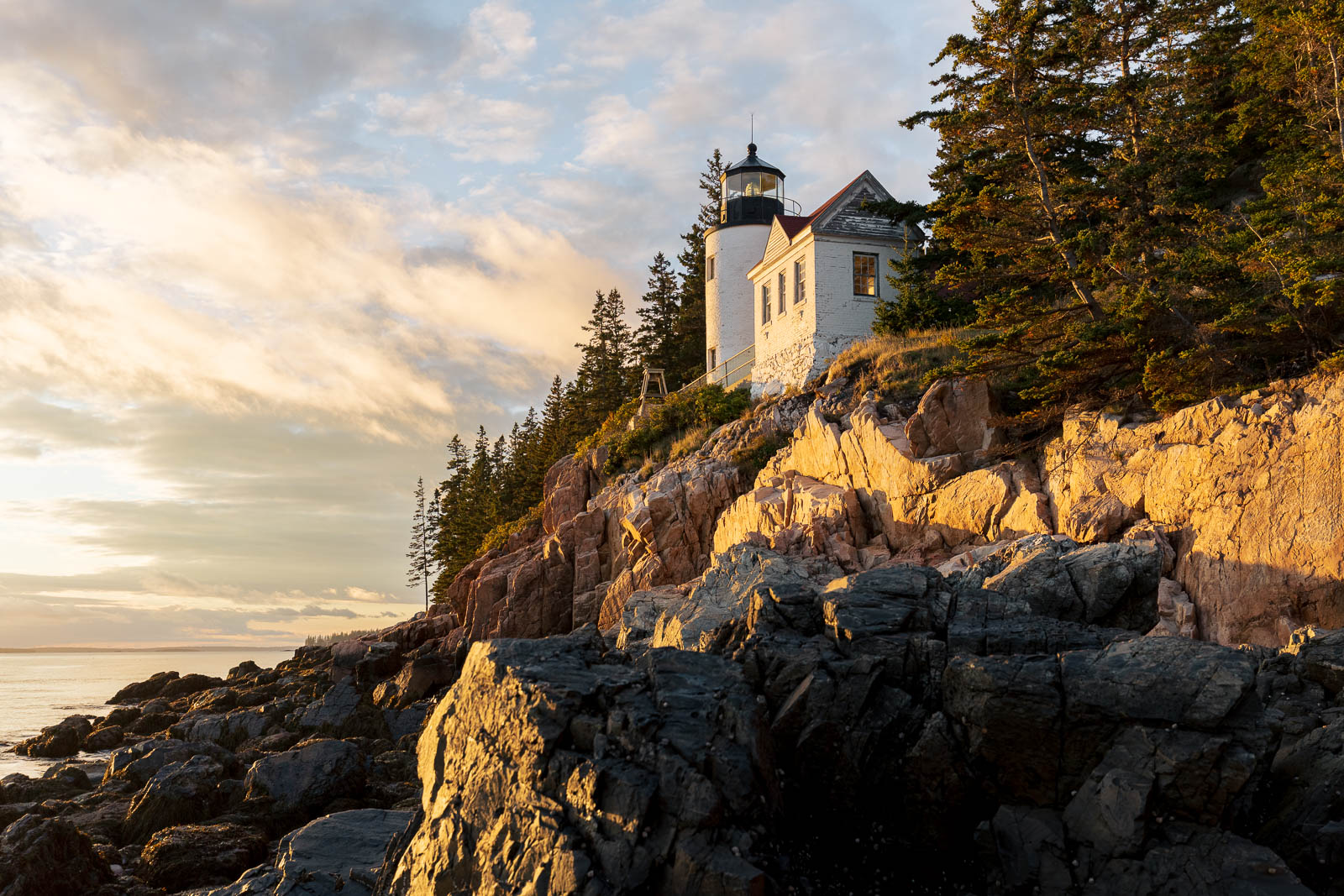 Acadia National Park fall foliage weather preparation