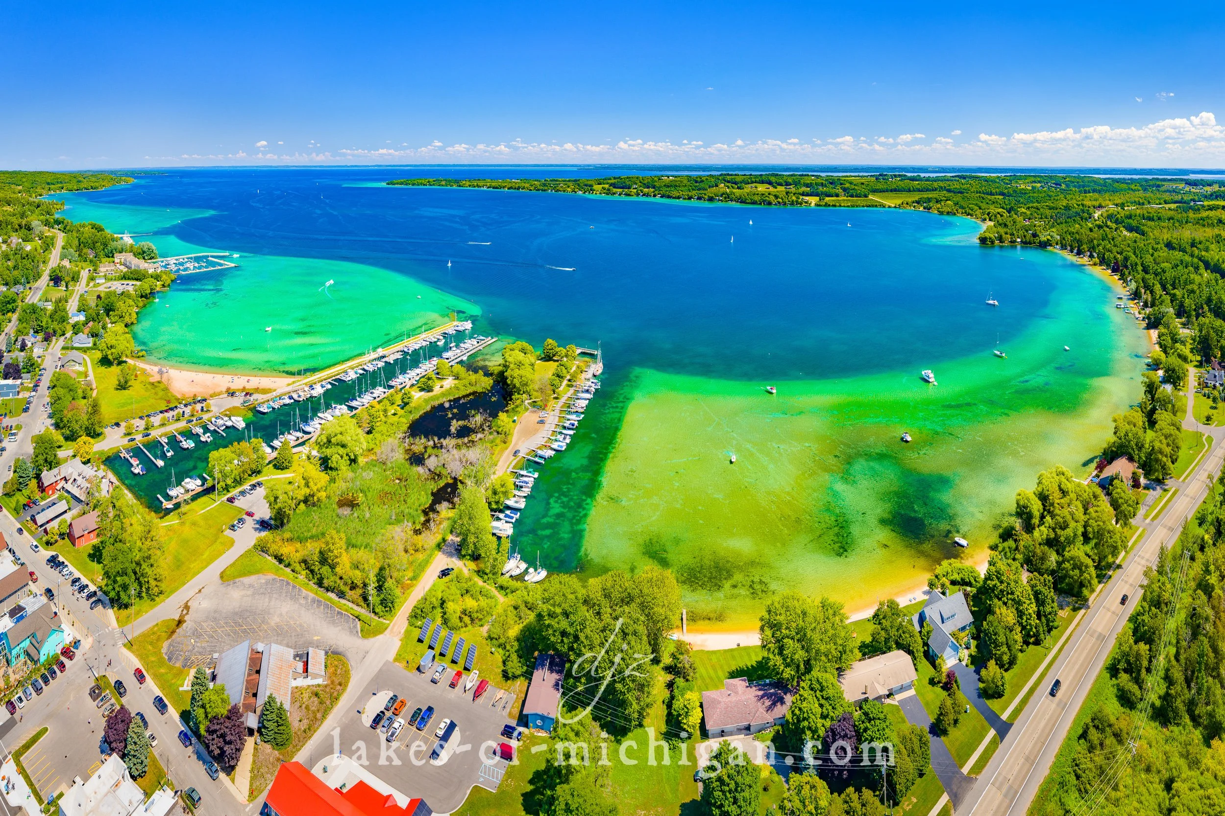 Leelanau Peninsula Suttons Bay fall