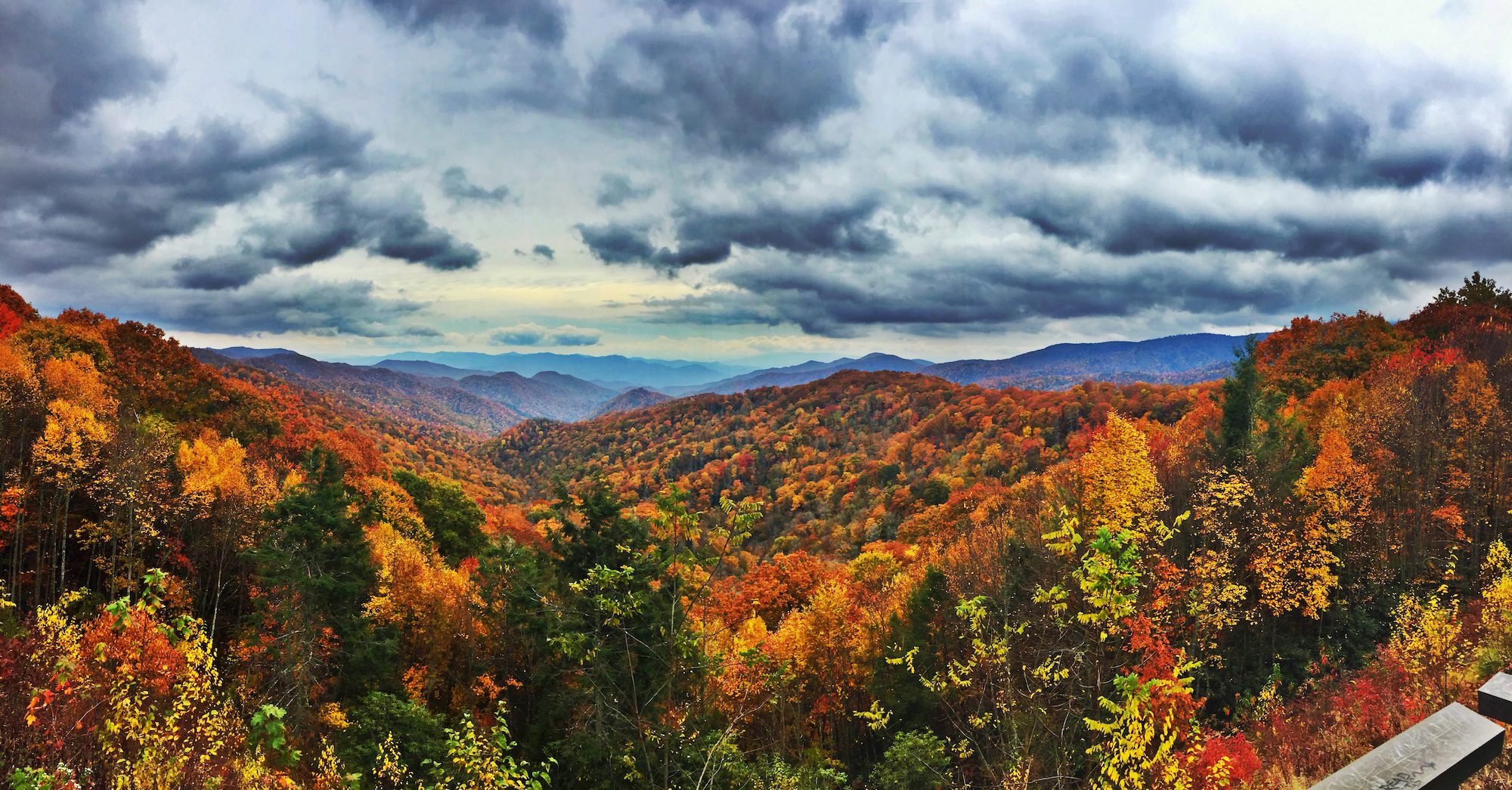 Great Smoky Mountains fall foliage