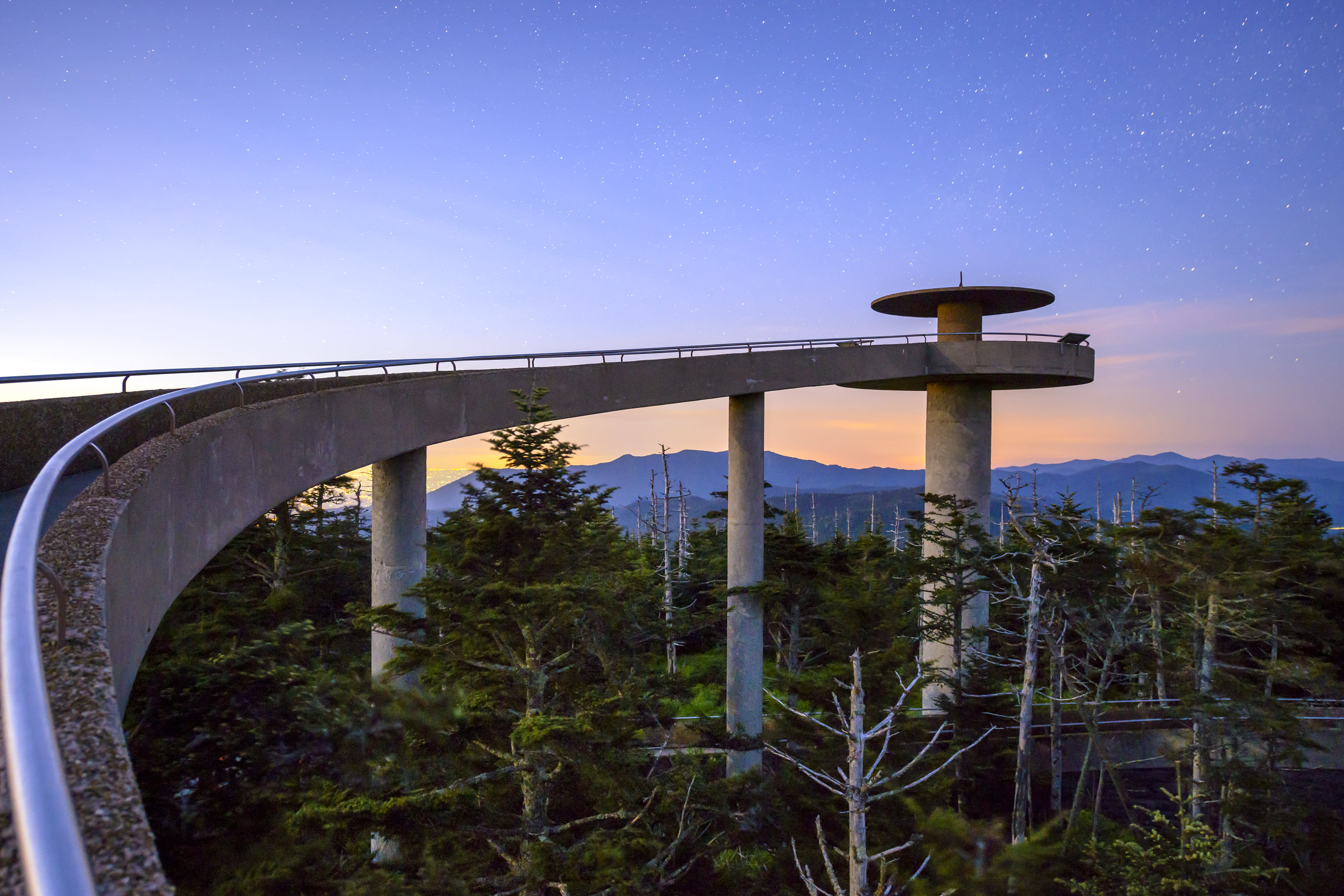 Clingmans Dome observation tower