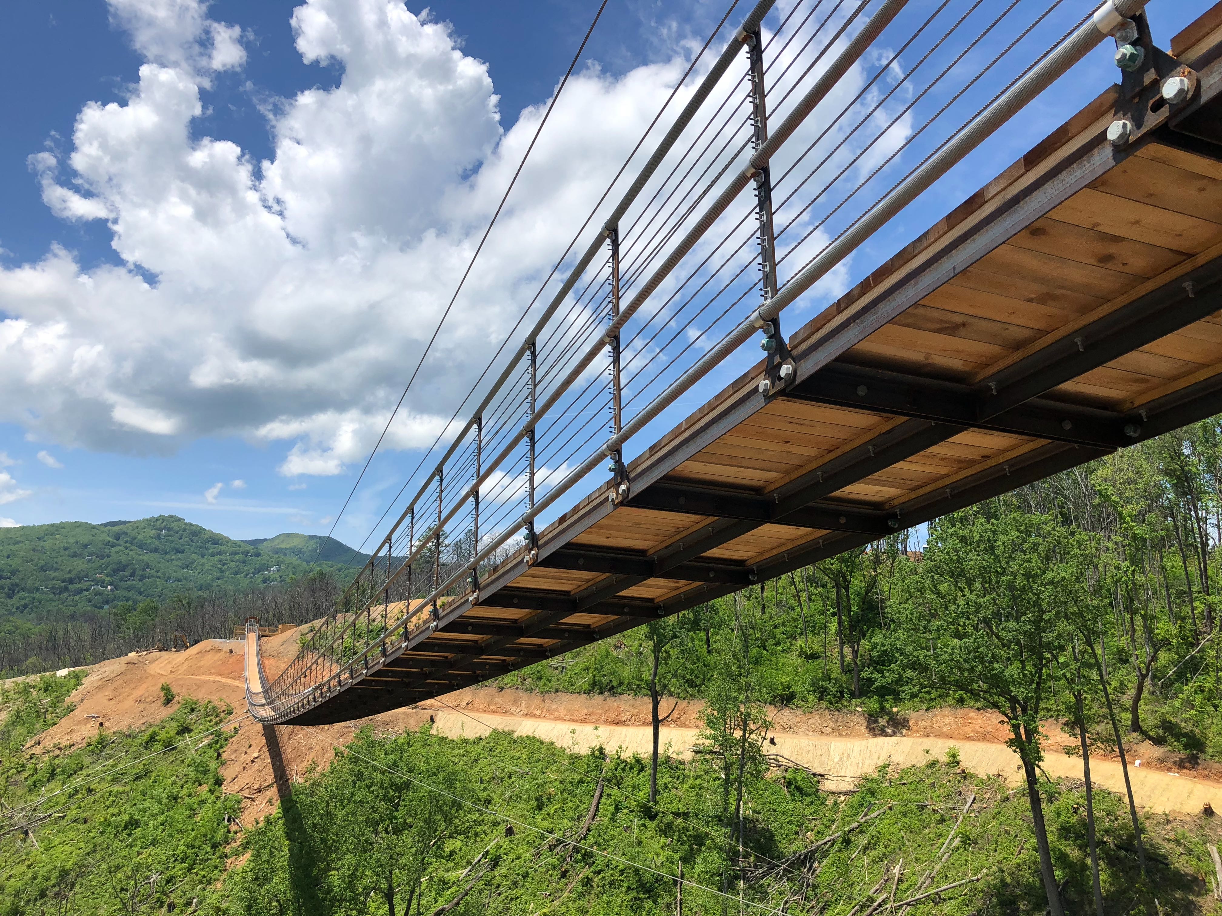 Gatlinburg SkyBridge suspension bridge