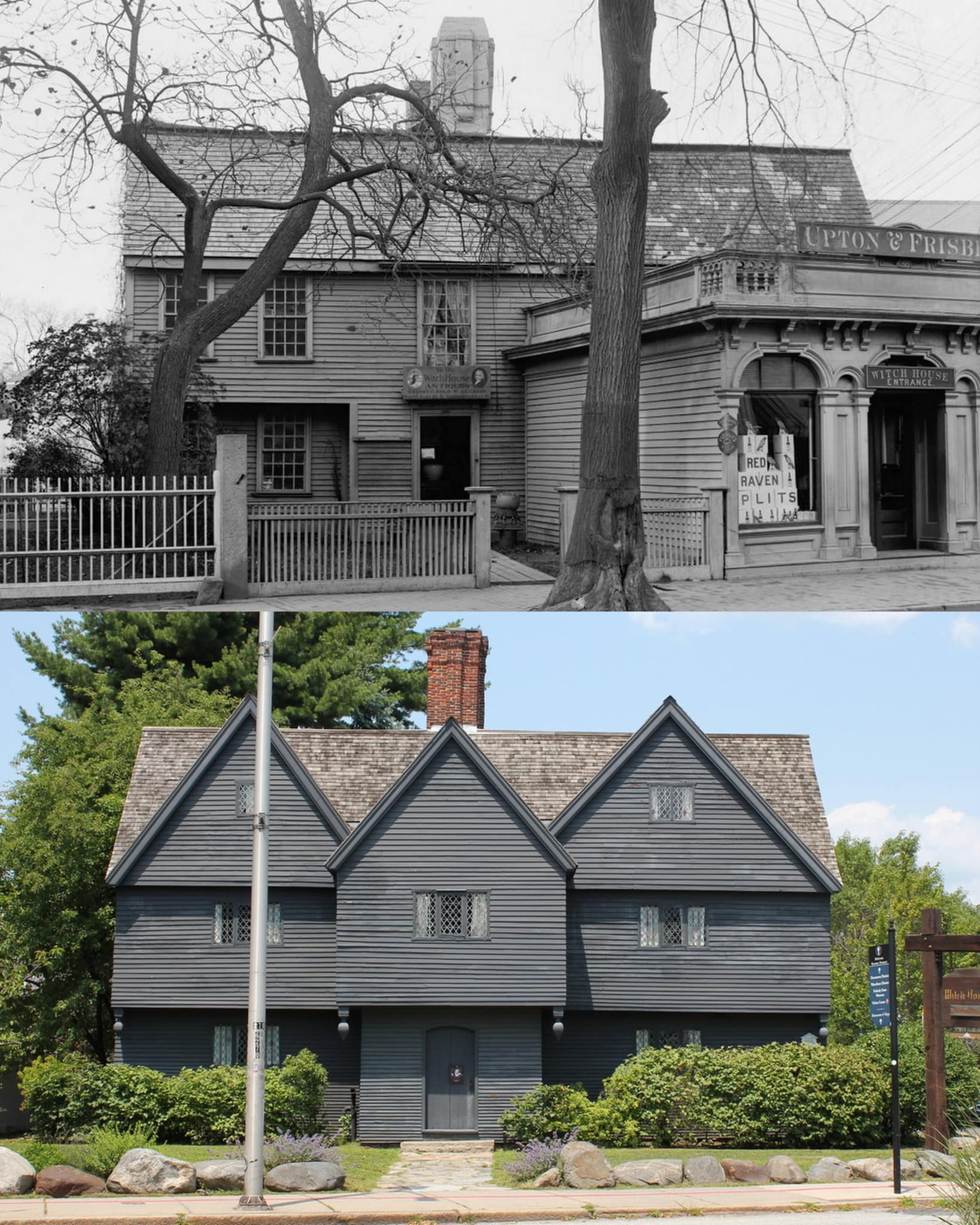 Salem Massachusetts witch house colonial