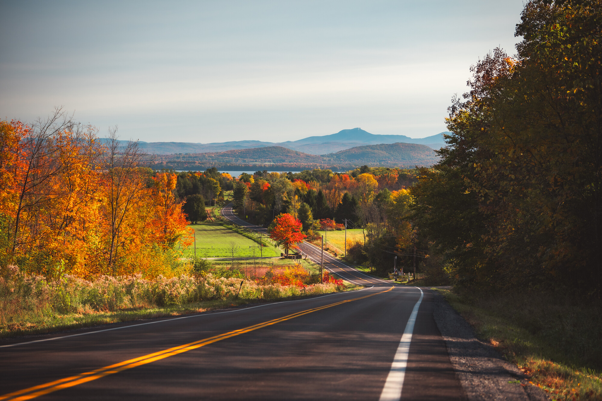 autumn harvest festival road trip countryside